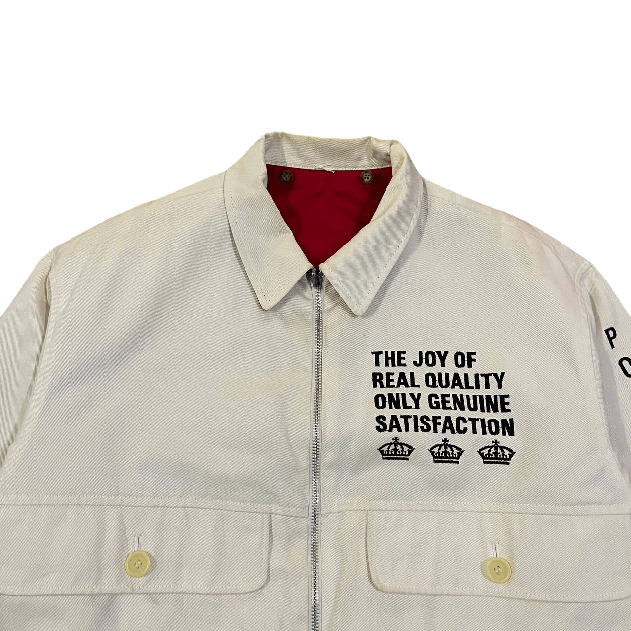 Japanese Brand Vintage Posh Boy Reversible Bomber Jacket Size US L / EU 52-54 / 3 - 4 Thumbnail