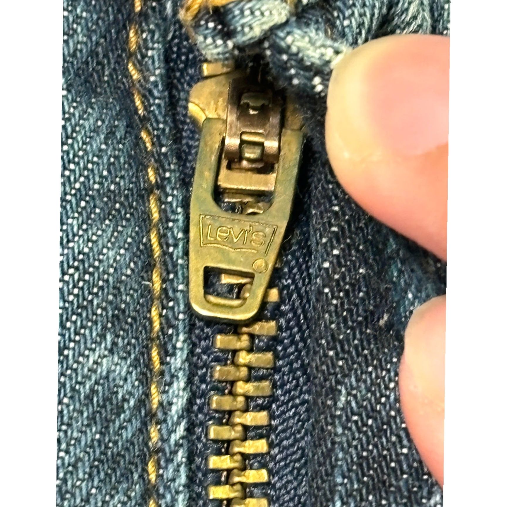 Denime Levi Strauss 559 Relaxed Straight Denim Jeans Men's Blue Cotton W36 L34 Size US 36 / EU 52 - 3 Thumbnail