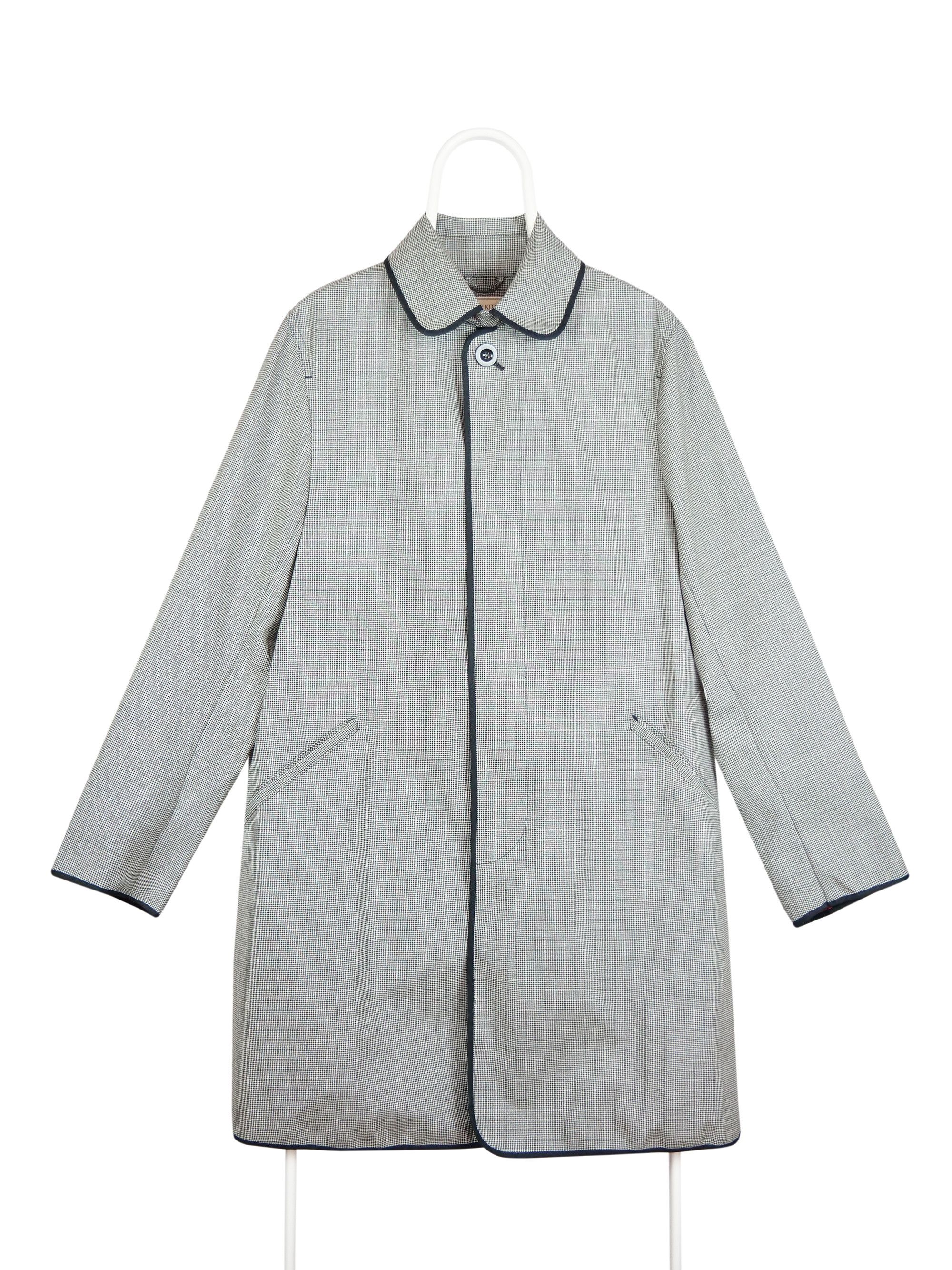 W Concept Corduroy Collar Wax Trench Coat Womens SANDRO Trench