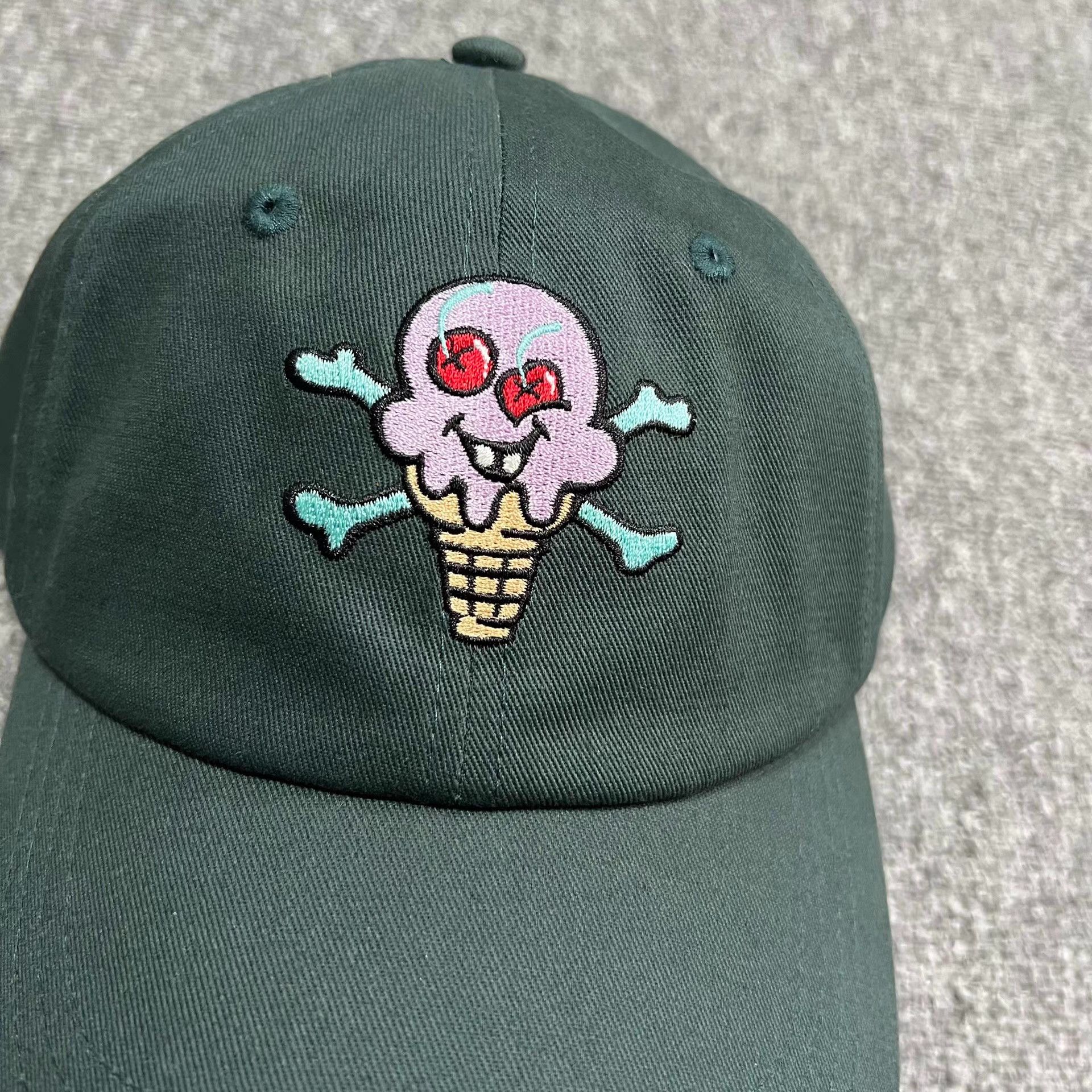 Billionaire Boys Club BBCICECREAMEmbroidered IceCreamCurved Brim Baseball Cap Q7 Size ONE SIZE - 2 Thumbnail