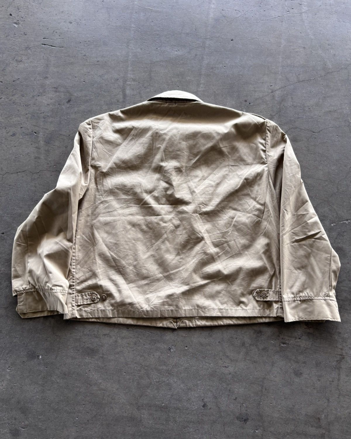 Vintage 70s Geighton Beige Work Jacket Size US L / EU 52-54 / 3 - 6 Thumbnail
