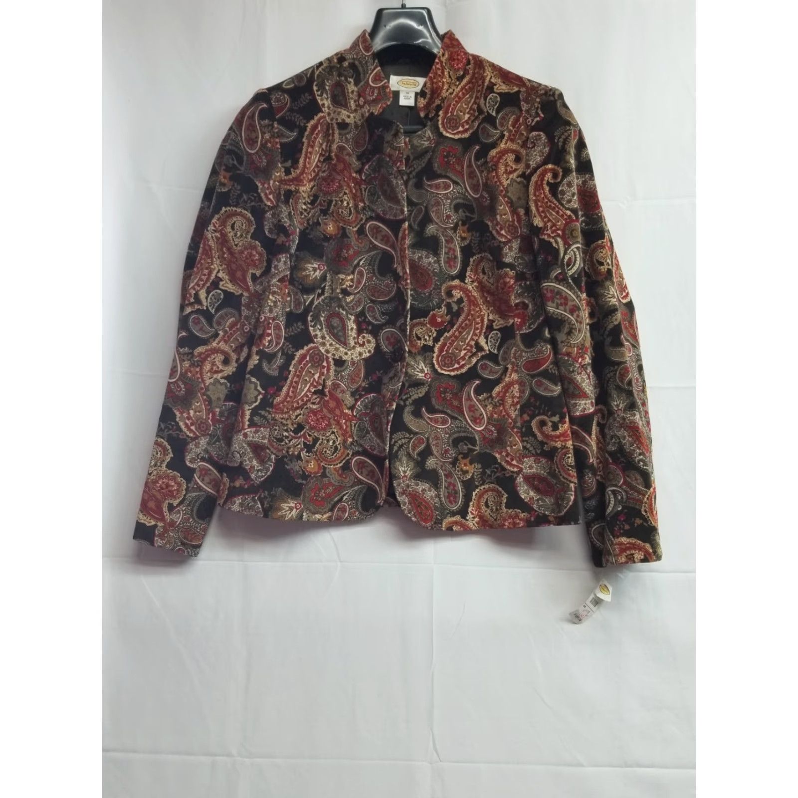 Talbots NWT Talbots Blazer Women's Blazer Lined Size 10 Brown Cotton Silk Tailored Stretch Tailored Blazer Size 10 Women Lined Brown Talbots Blazer Size L / US 10 / IT 46 - 2 Thumbnail