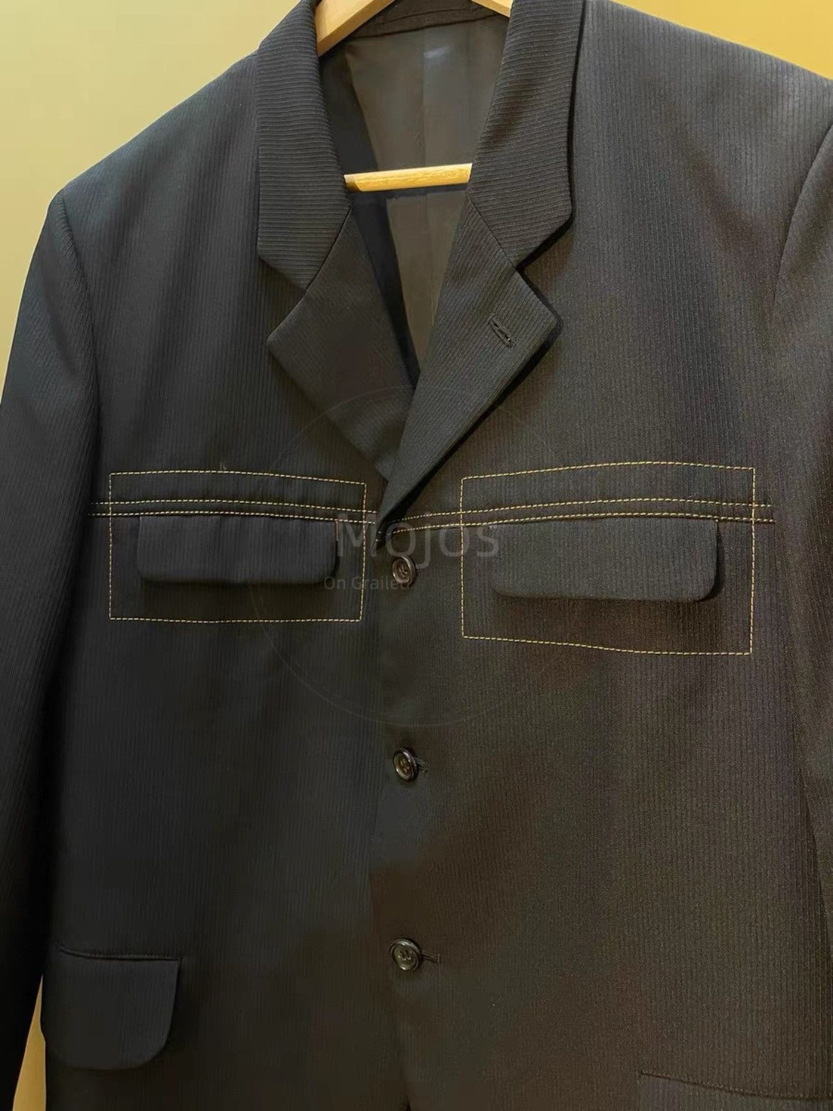 Comme des Garcons Homme Plus Comme Des Garcons Homme Plus 99AW Stitches Pocket Jacket-25 Size US M / EU 48-50 / 2 - 3 Thumbnail