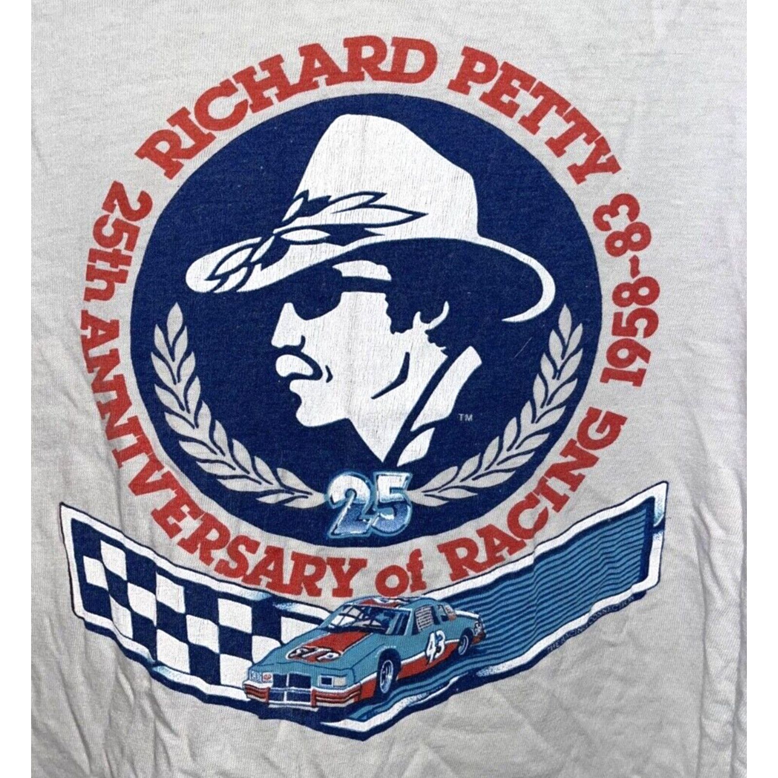 Other Richard Petty 25th Anniversary Shirt Adtees Sz. XL The King Size US L / EU 52-54 / 3 - 3 Thumbnail