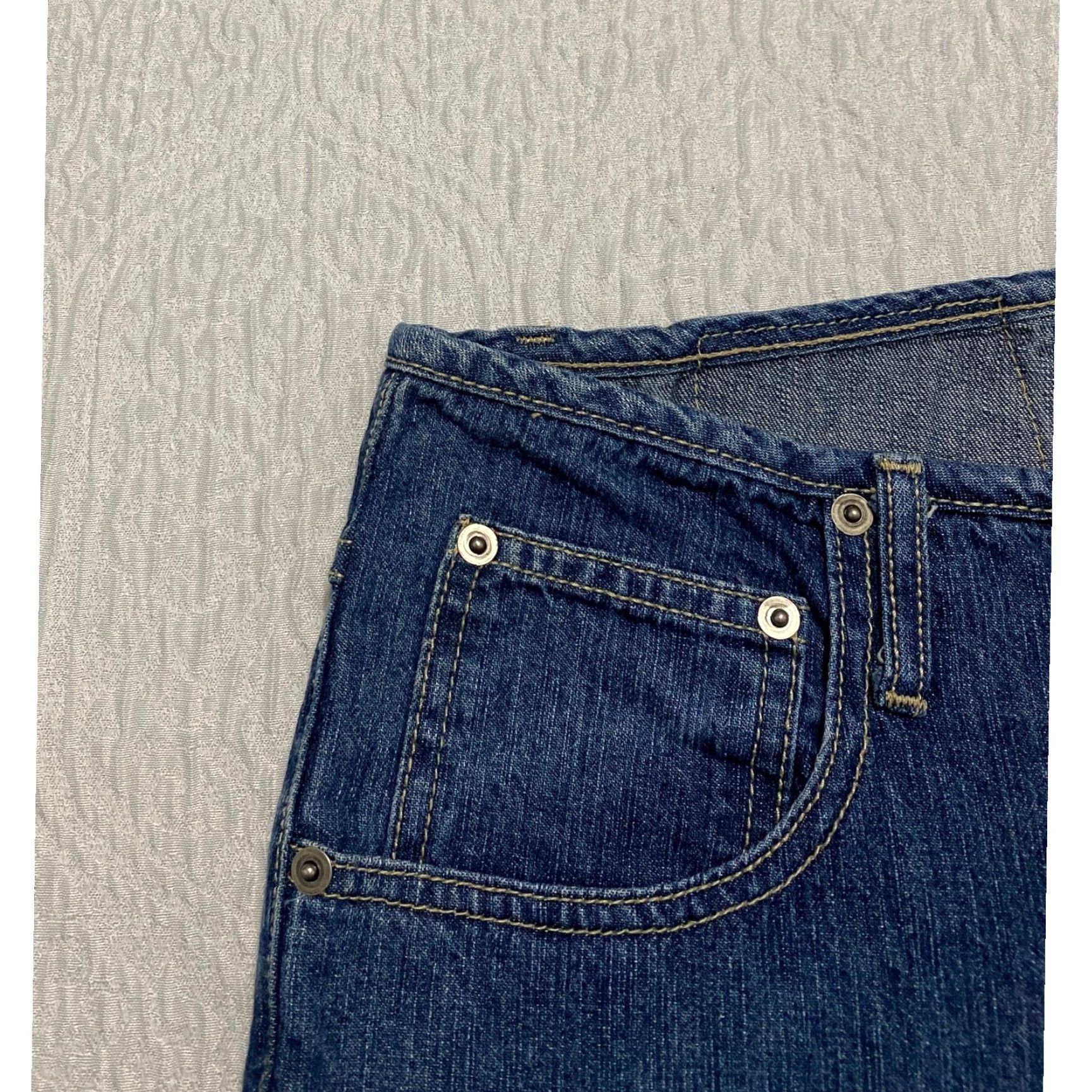 Vintage VINTAGE Paris Blues Jeans Flare Jeans Button Fly Y2K 90s Blue Denim Junior Size 13 Womens Size 34" / US 12 / IT 48 - 4 Thumbnail
