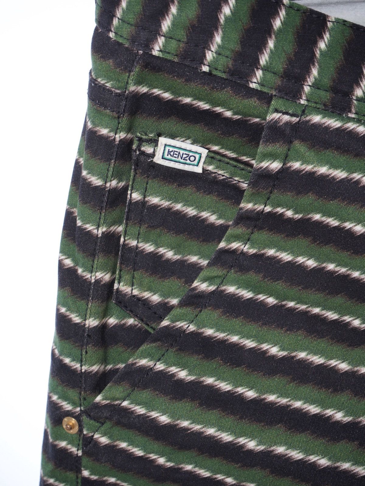 Kenzo Kenzo Paris Patterned Pants Stripeed Jungle fits 38 Size US 38 / EU 54 - 4 Thumbnail
