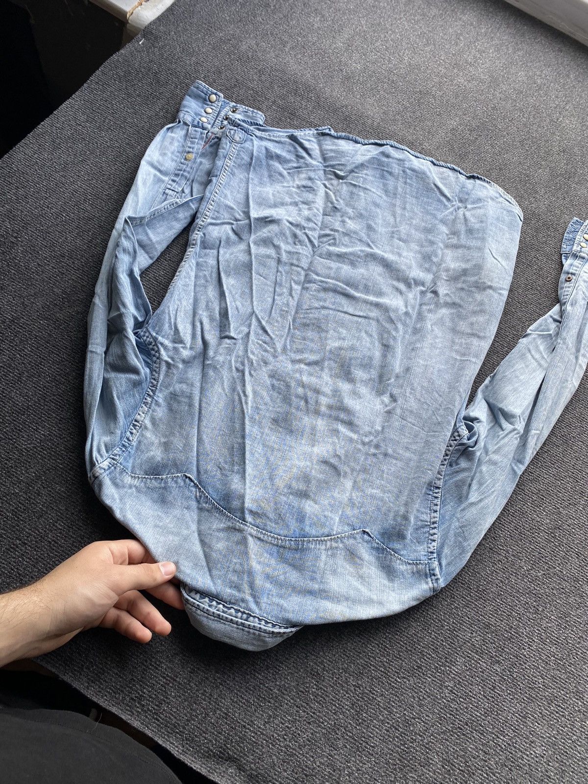 Replay 🔥Replay Punk Opium Blue mens faded shirt m Size US M / EU 48-50 / 2 - 15 Thumbnail