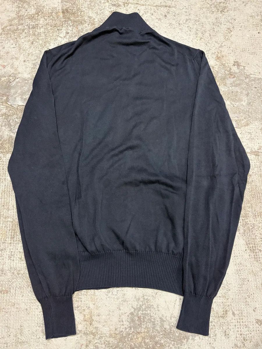 Prada × Vintage AW2008 Prada Navy Zip-up Sweater Size US M / EU 48-50 / 2 - 6 Thumbnail