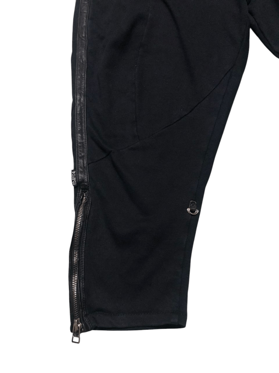 KMRii KMRII 3/4 Joggers Pant Leather Part Rare Design Size US 31 - 5 Thumbnail