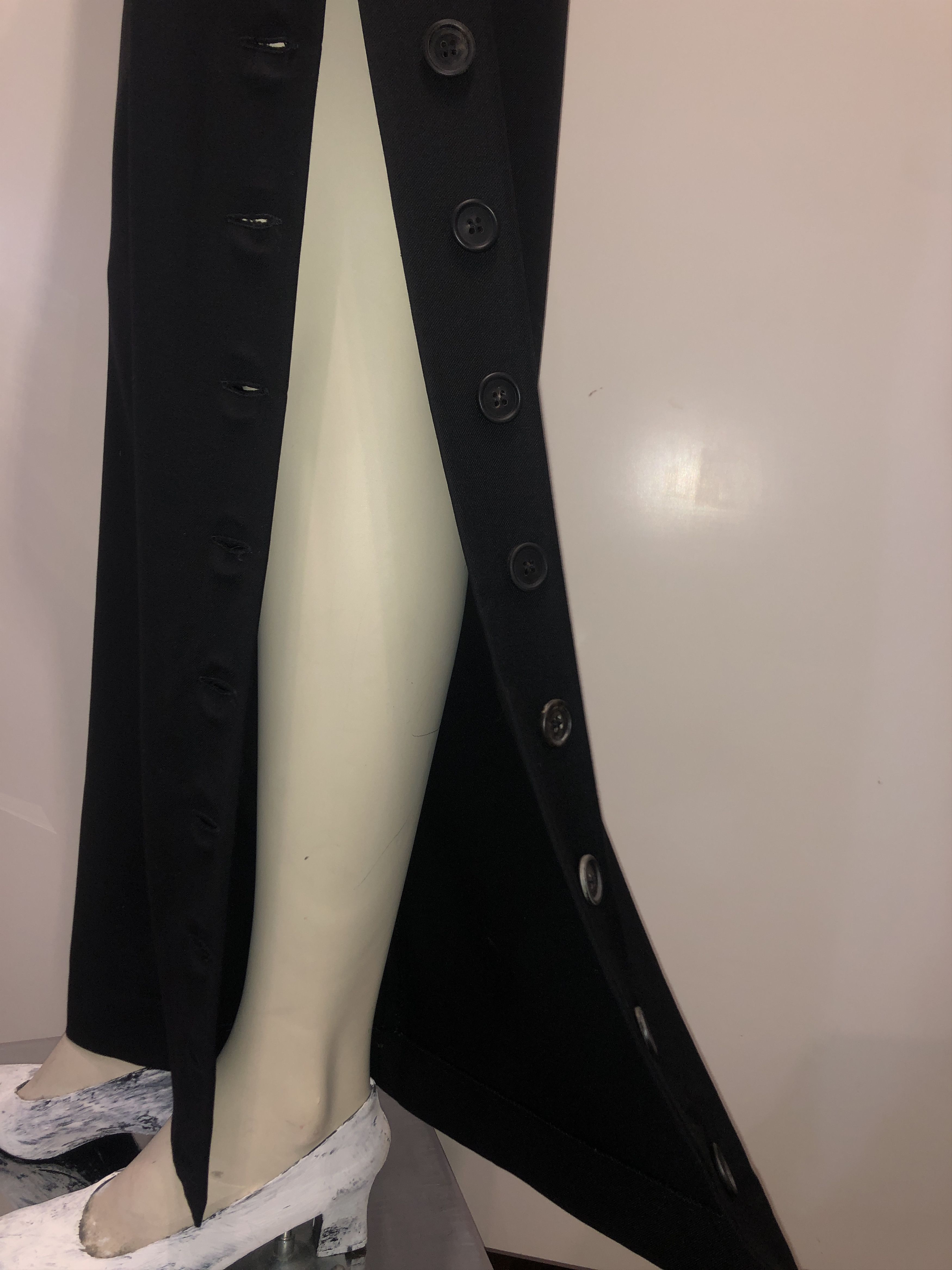 Alexander McQueen sides buttons up trousers Size 27" / US 4 / IT 40 - 14 Thumbnail
