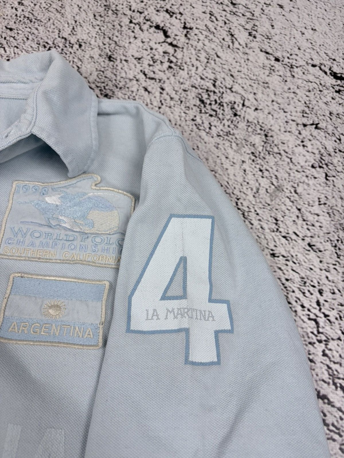 La Martina La Martina Argentina Polo Team World Championship Blue M Size US M / EU 48-50 / 2 - 12 Thumbnail