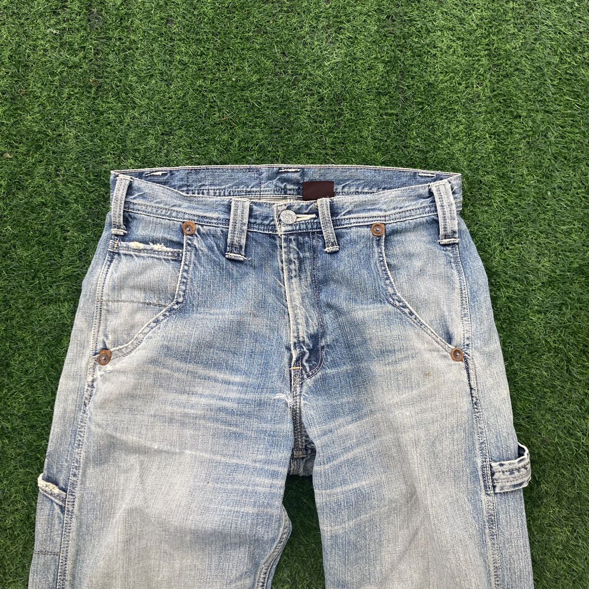 Levi's LEVI’S ORIGINAL RIVETED PATCHWORK JEANS Size US 31 - 4 Thumbnail