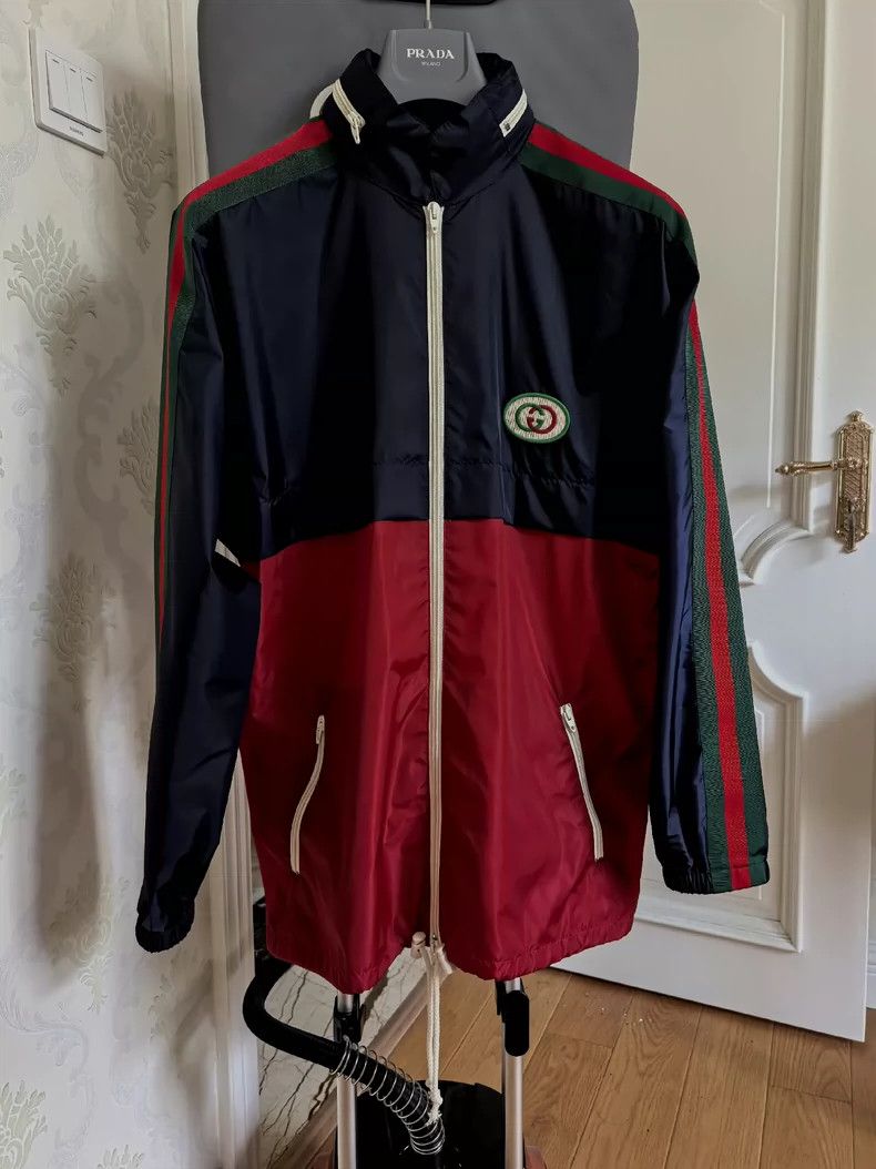 Gucci Gucci Windbreaker jacket 2502-Nextarrow Size US L / EU 52-54 / 3 - 1 Thumbnail