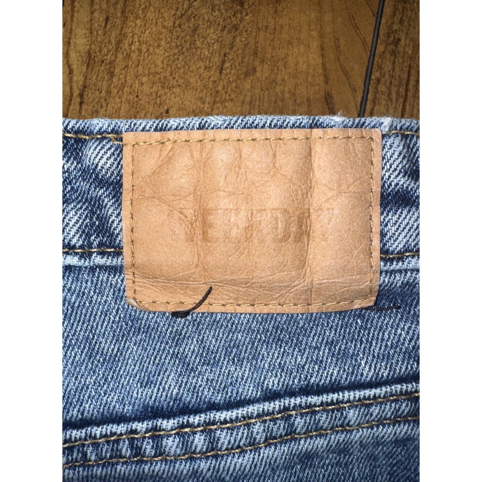 Weekday VINTAGE Weekday Seattle Women’s High Tapered Slim Jeans Blue Size 28x30 Size 28" / US 6 / IT 42 - 2 Thumbnail