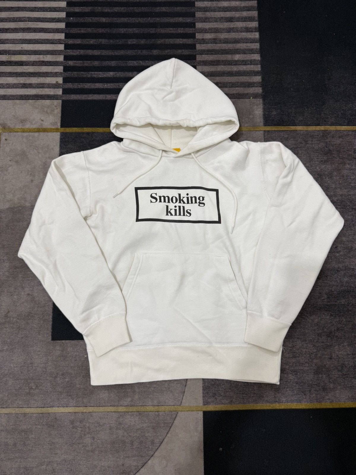 Japanese Brand F2R SMOKING KILLS HOODIE Size US M / EU 48-50 / 2 - 1 Thumbnail