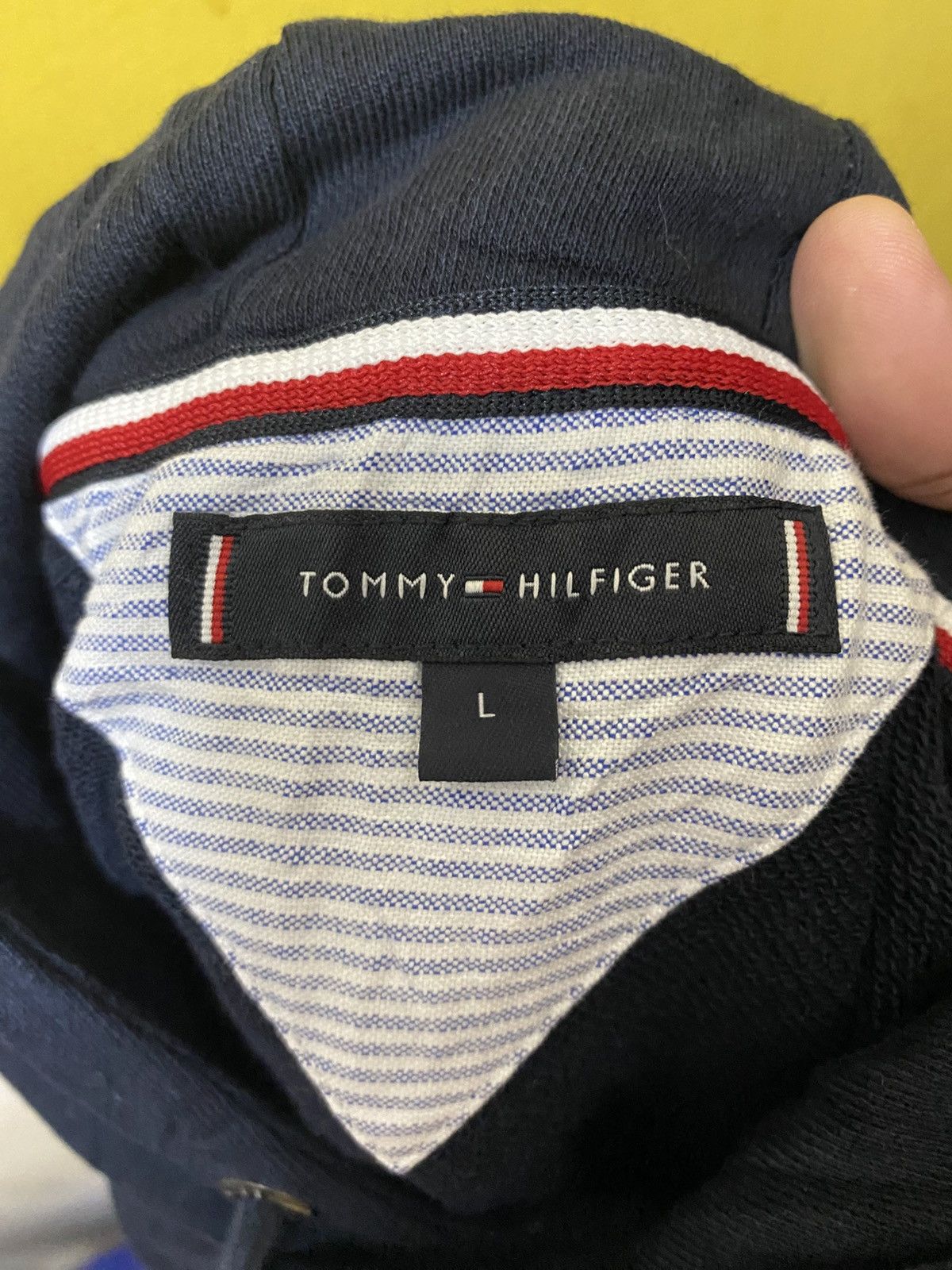 Tommy Hilfiger Tommy Hilfiger Hodie Blue Black Colour Size US L / EU 52-54 / 3 - 4 Thumbnail
