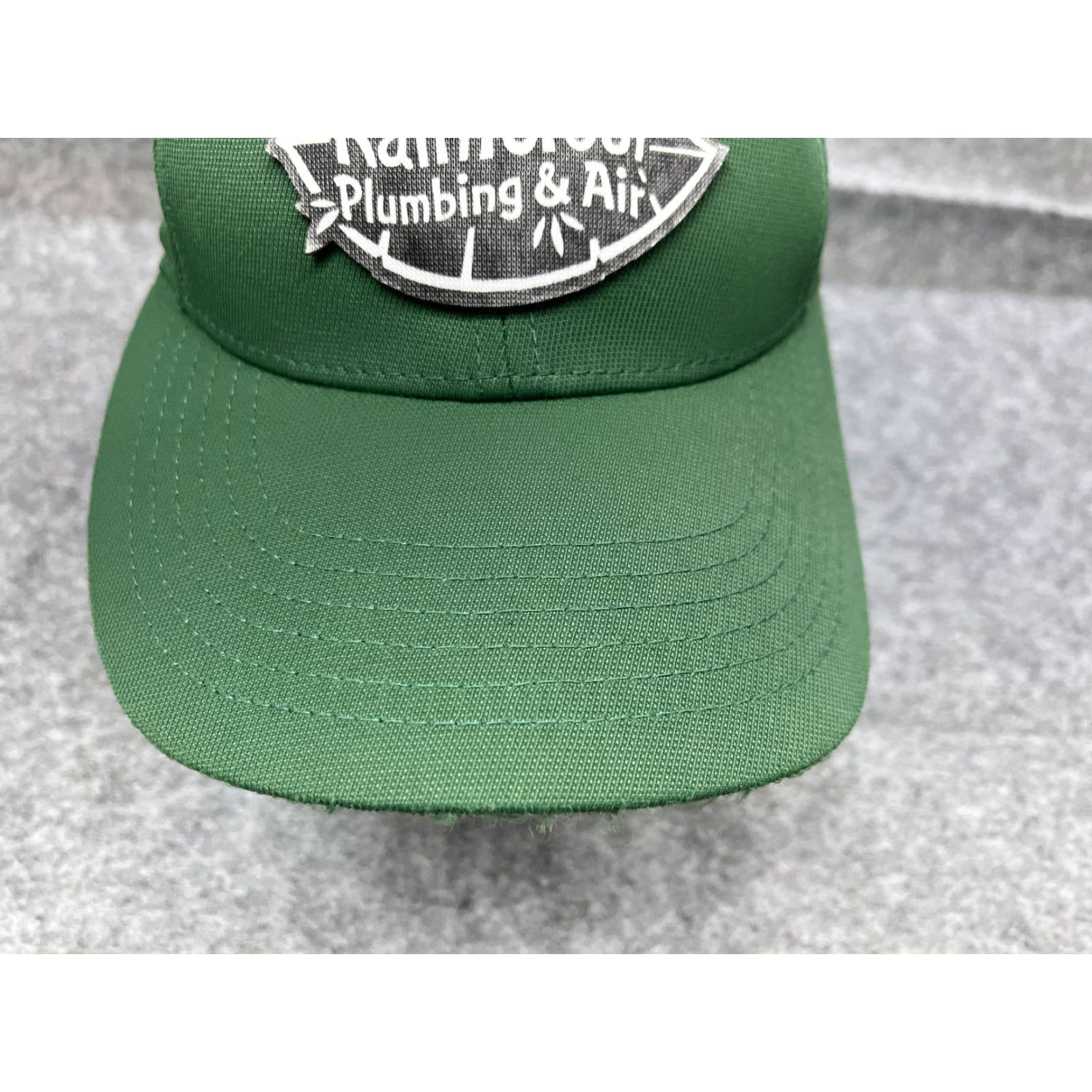 Vintage Sport-Tek Green Strap Back Hat Cap Baseball Unisex One Size Nylon Cotton Outdoor Plumber Activewear Size ONE SIZE - 3 Thumbnail