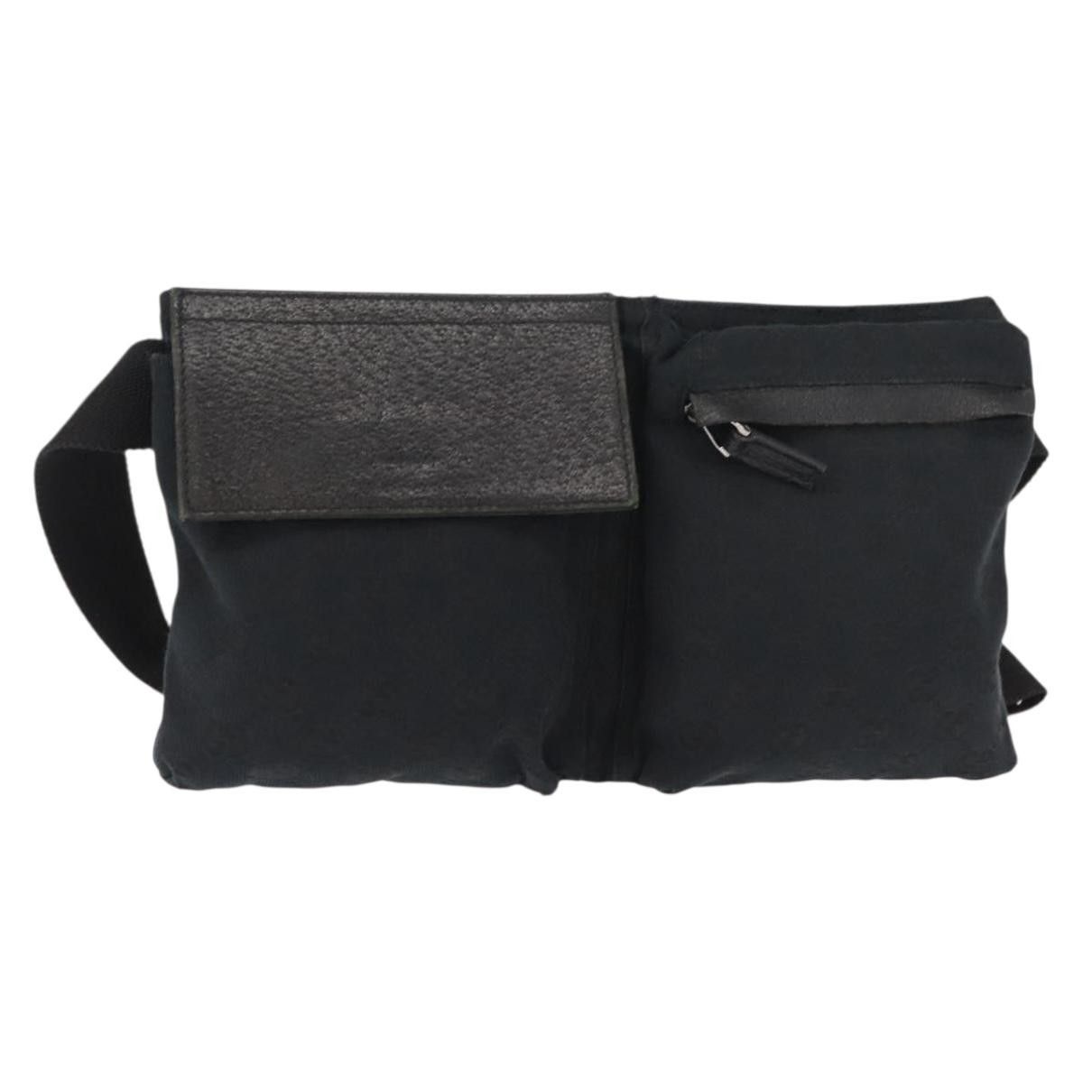 Gucci Gucci Vintage Double Belt GG Canvas with Leather Size ONE SIZE - 1 Thumbnail