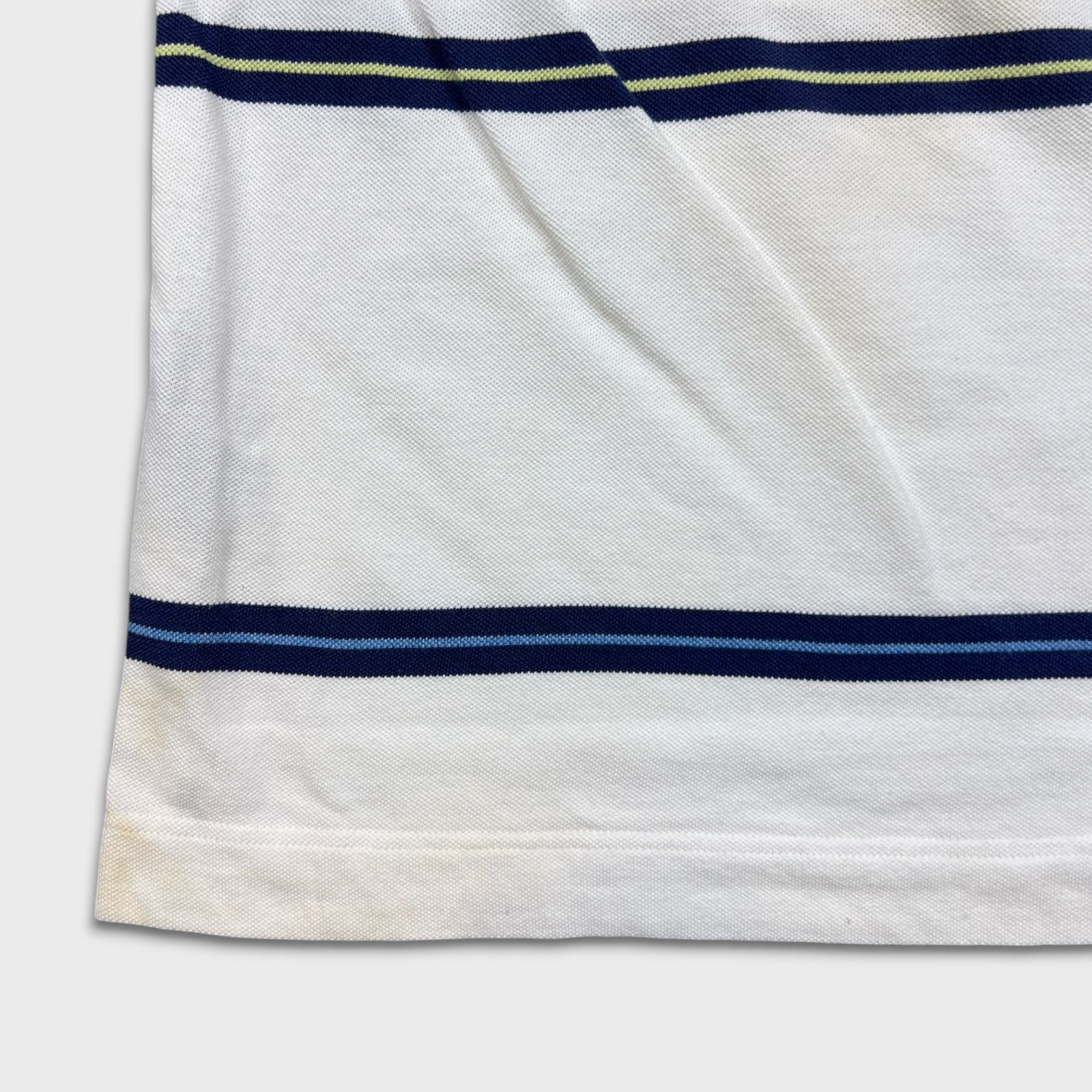 Nautica × Vintage VTG 90s Nautica Polo Shirt Medium Pony Stripe Short Sleeve Size US M / EU 48-50 / 2 - 9 Thumbnail