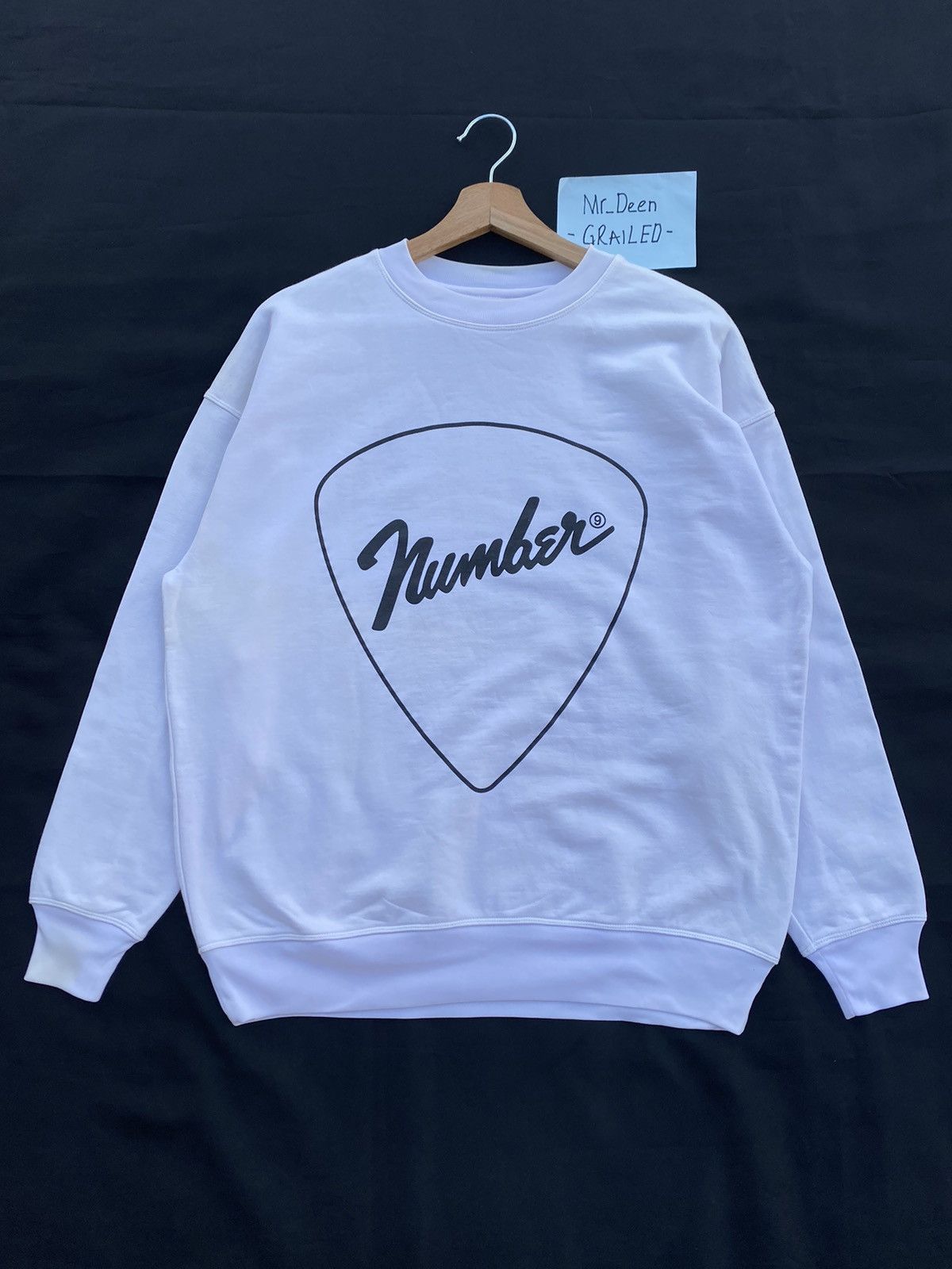 Number (N)ine Rare Number Nine Spellout Sweater Size US L / EU 52-54 / 3 - 1 Thumbnail