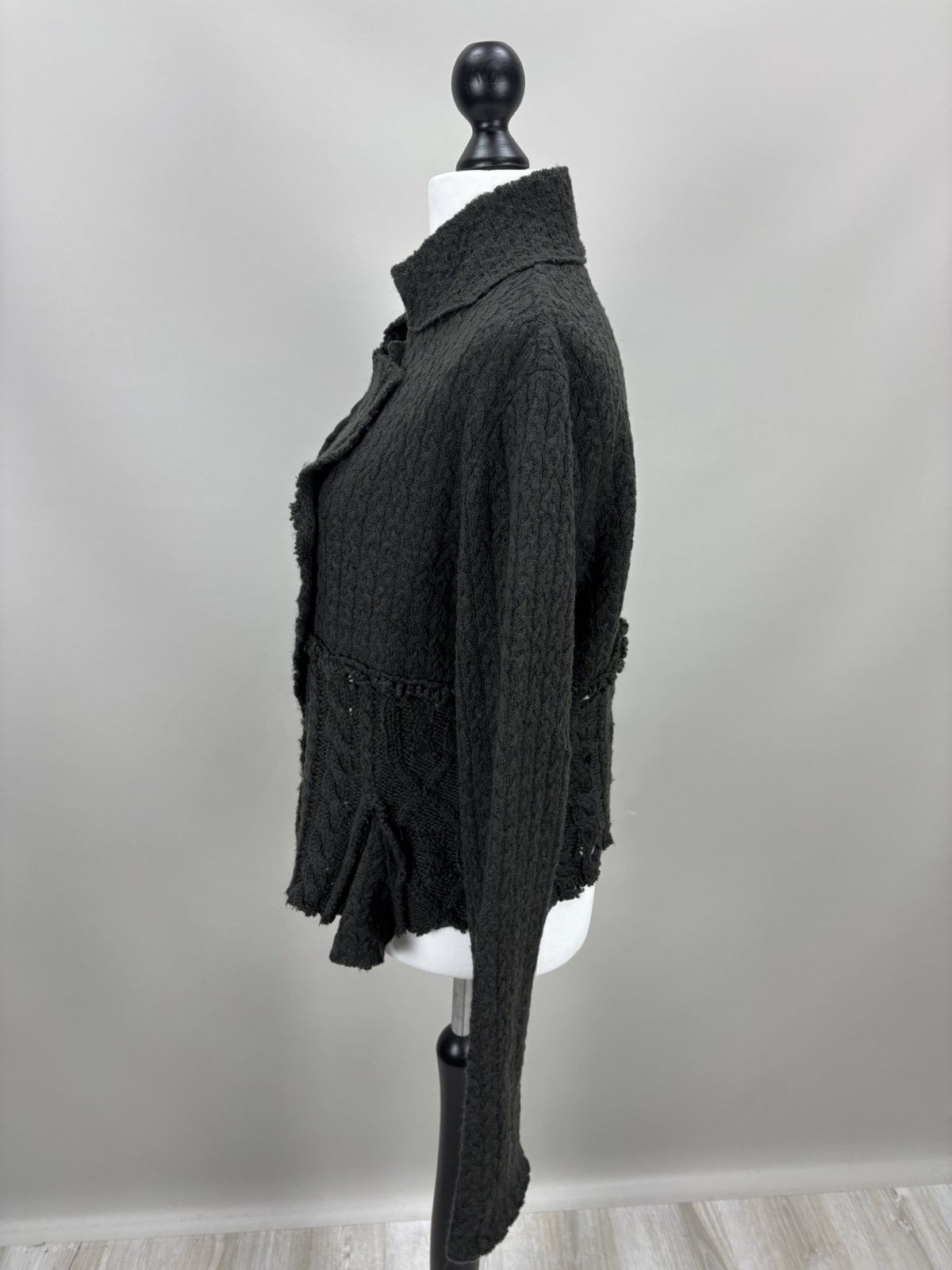 Rundholz Womens cardigan Rundholz Size S/M Color Gray Size S / US 4 / IT 40 - 9 Thumbnail