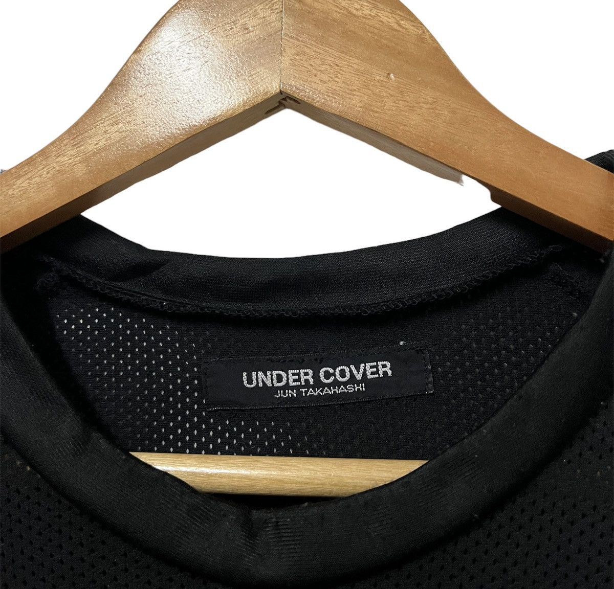 Jun Takahashi × Undercover 🔥Vtg Undercover 1996 Go Crackers Racing Mesh Jersey L/S Size US M / EU 48-50 / 2 - 5 Thumbnail