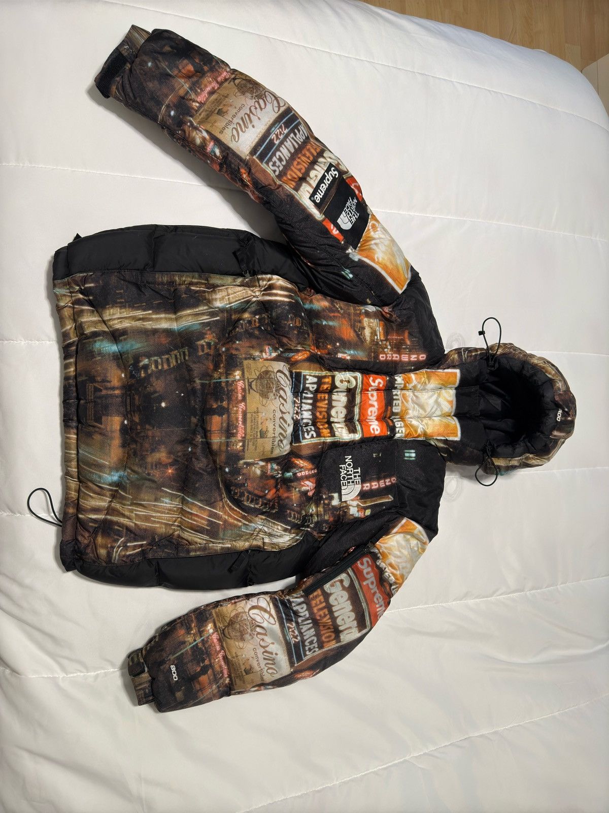 Supreme × THE NORTH FACE times square Buy Supreme x The North Face Taped Seam Shell Jacket 'Times