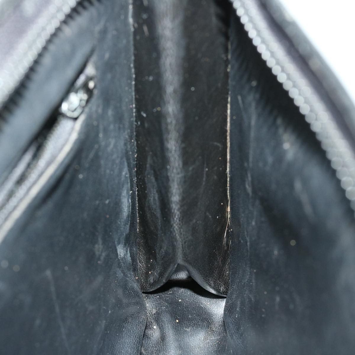 Celine CELINE C Macadam Canvas Clutch Bag Black Size ONE SIZE - 15 Thumbnail