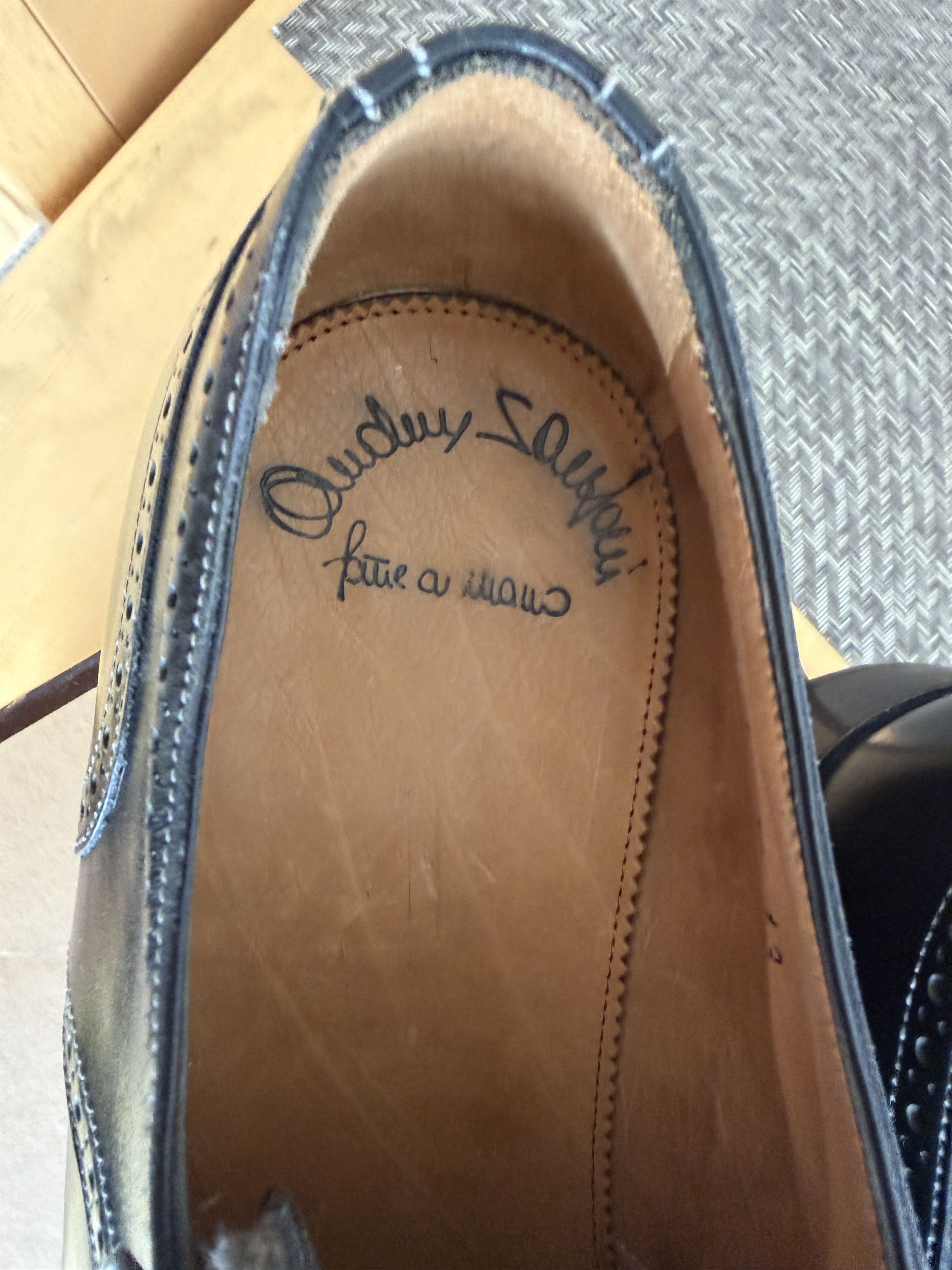 Santoni Santoni Oxford Brogues shoes US 13 Mint in the Box Size US 13 / EU 46 - 3 Thumbnail