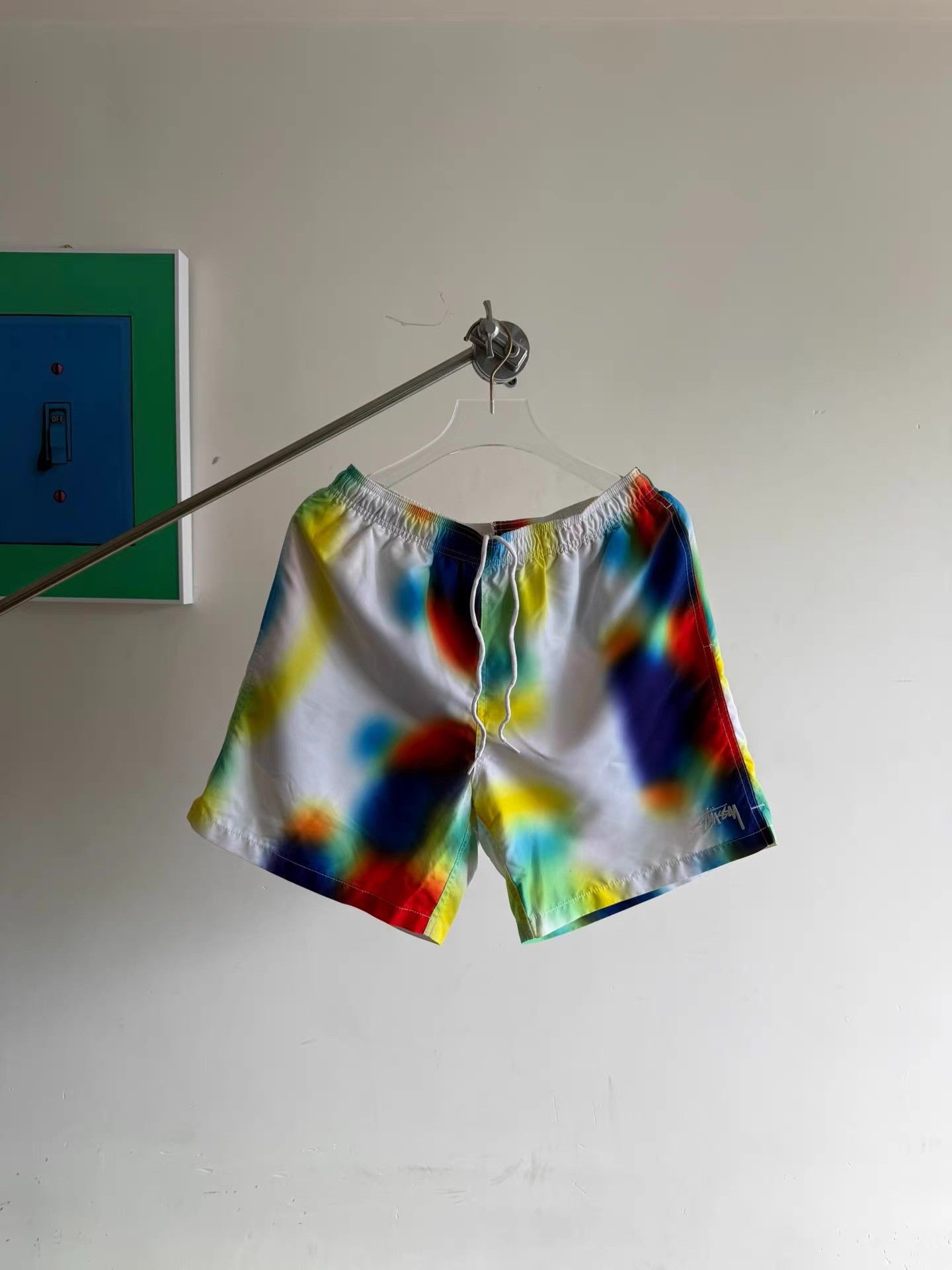 Stussy STUSSY Multicolor Surf Shorts Q17 Size US 34 / EU 50 - 2 Thumbnail