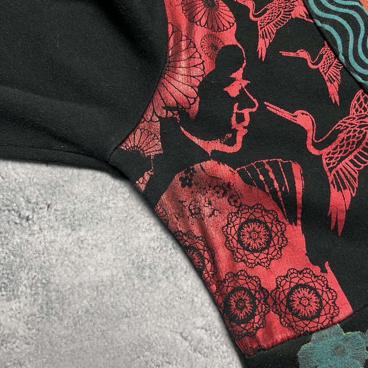 Designer × Desigual Vintage Desigual Dress Avant-Garde Ladies Long Sleeve V-Neck Size L / US 10 / IT 46 - 4 Thumbnail
