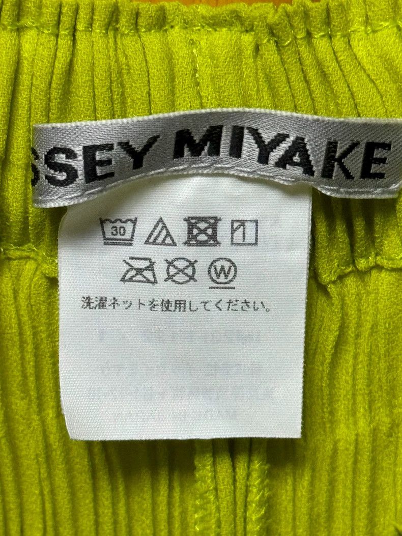 Issey Miyake Issey Miyake size:1 Green mainline toothpick pants Size 23" - 3 Thumbnail