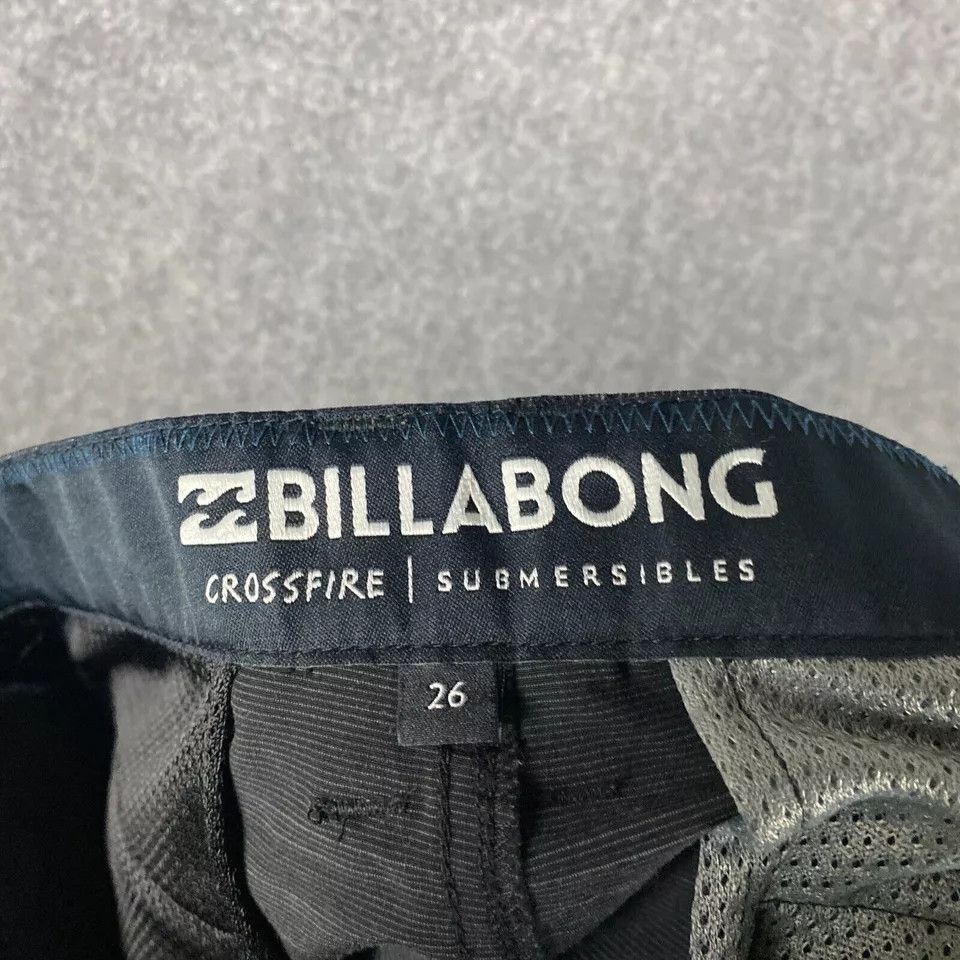 Billabong Billabong Hybrid Shorts Men's 26 Crossfire Gray Polyester Size US 26 / EU 42 - 8 Thumbnail
