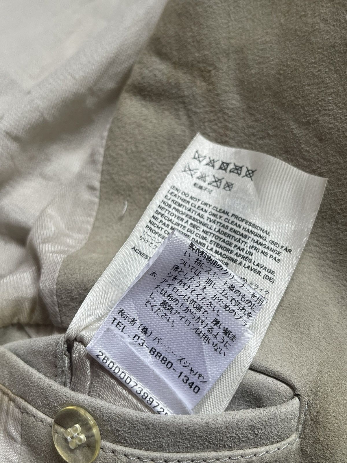 Acne Studios ACNE STUDIOS Suede Biker Jacket Size S / US 4 / IT 40 - 13 Thumbnail