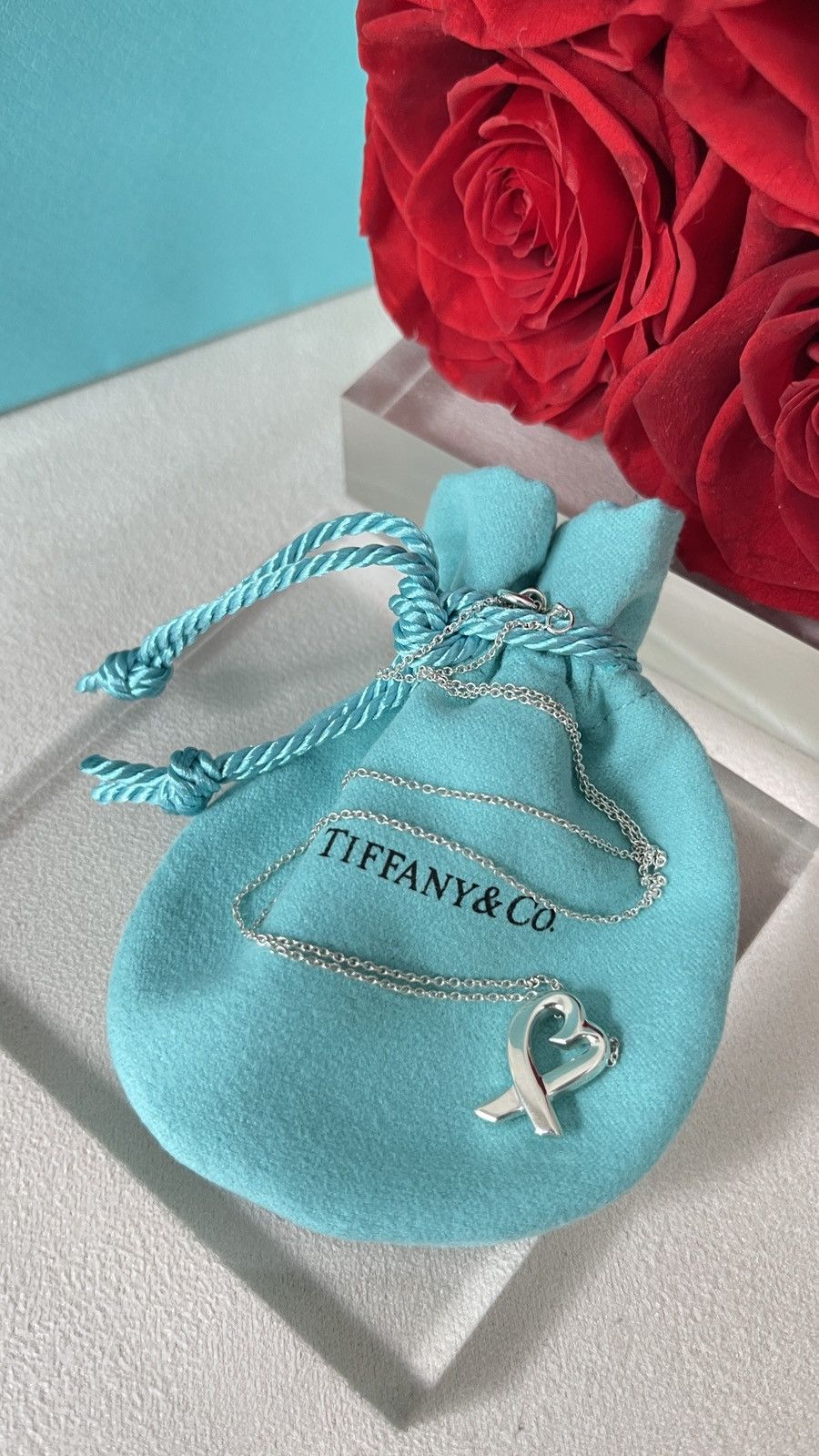 Tiffany & Co. Tiffany & Co. Loving Heart Silver Necklace 17” NEW $390 Size ONE SIZE - 13 Thumbnail