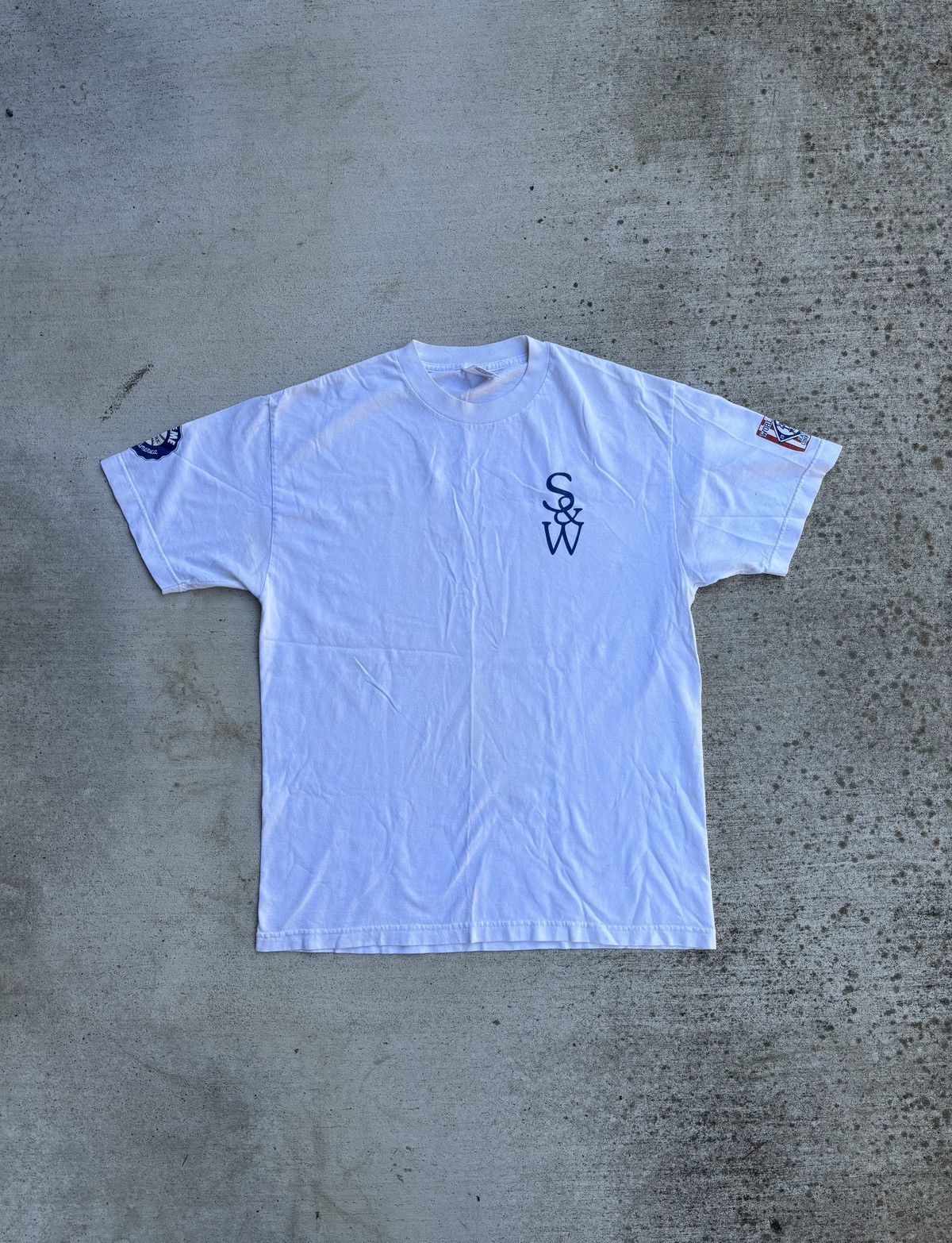 image of Supreme Wtaps S&w Tee 2009 in White, Men's (Size Large)