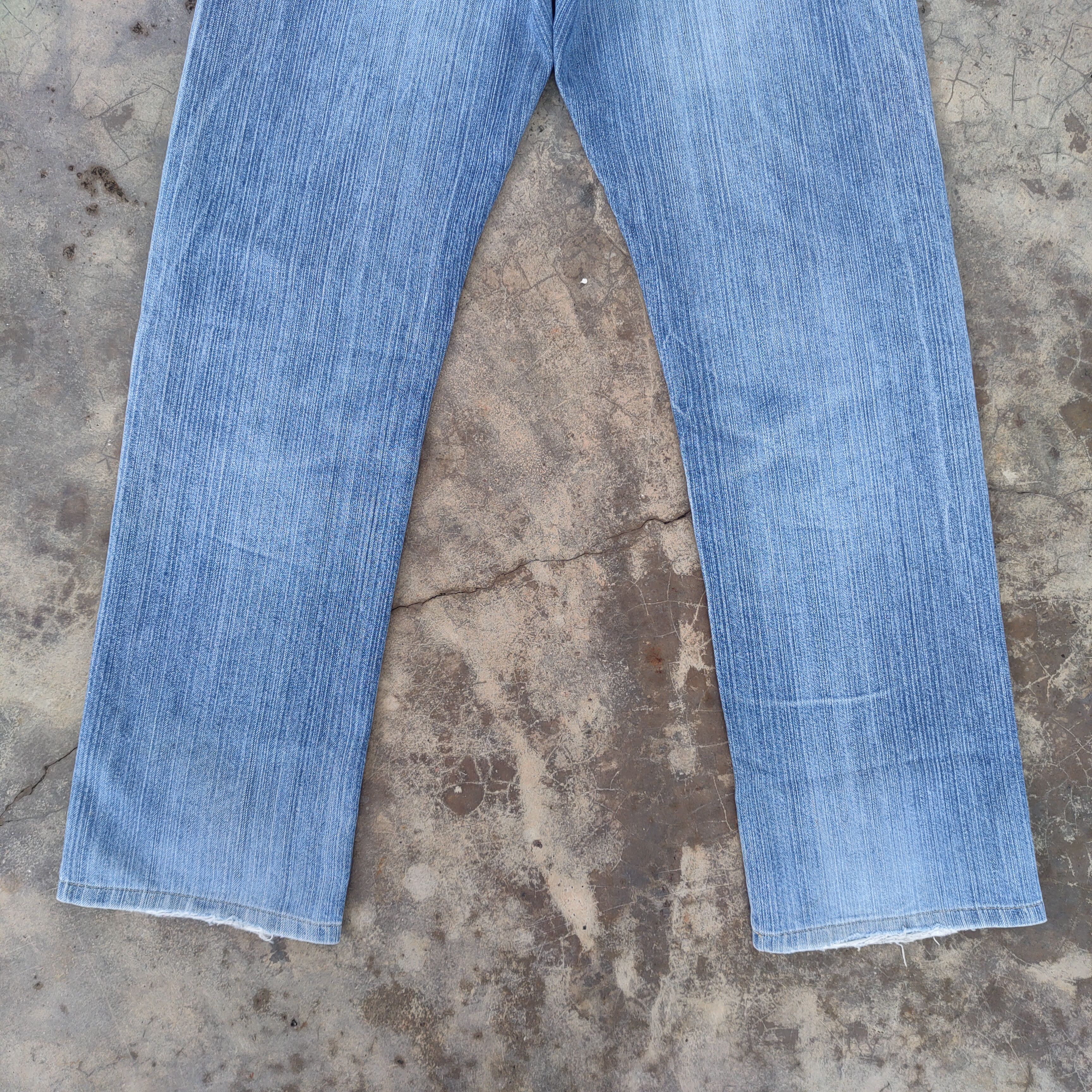 Japanese Brand VINTAGE JAPANESE FADED DISTRESSED JEANS DENIM PANTS Size US 32 / EU 48 - 12 Thumbnail