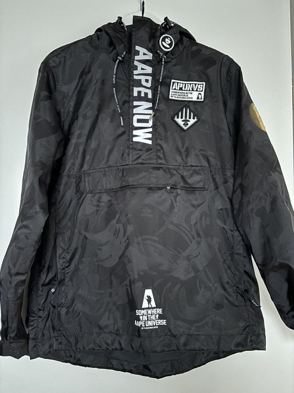Aape × Bape Bape camo black anorak Size US M / EU 48-50 / 2 - 1 Thumbnail