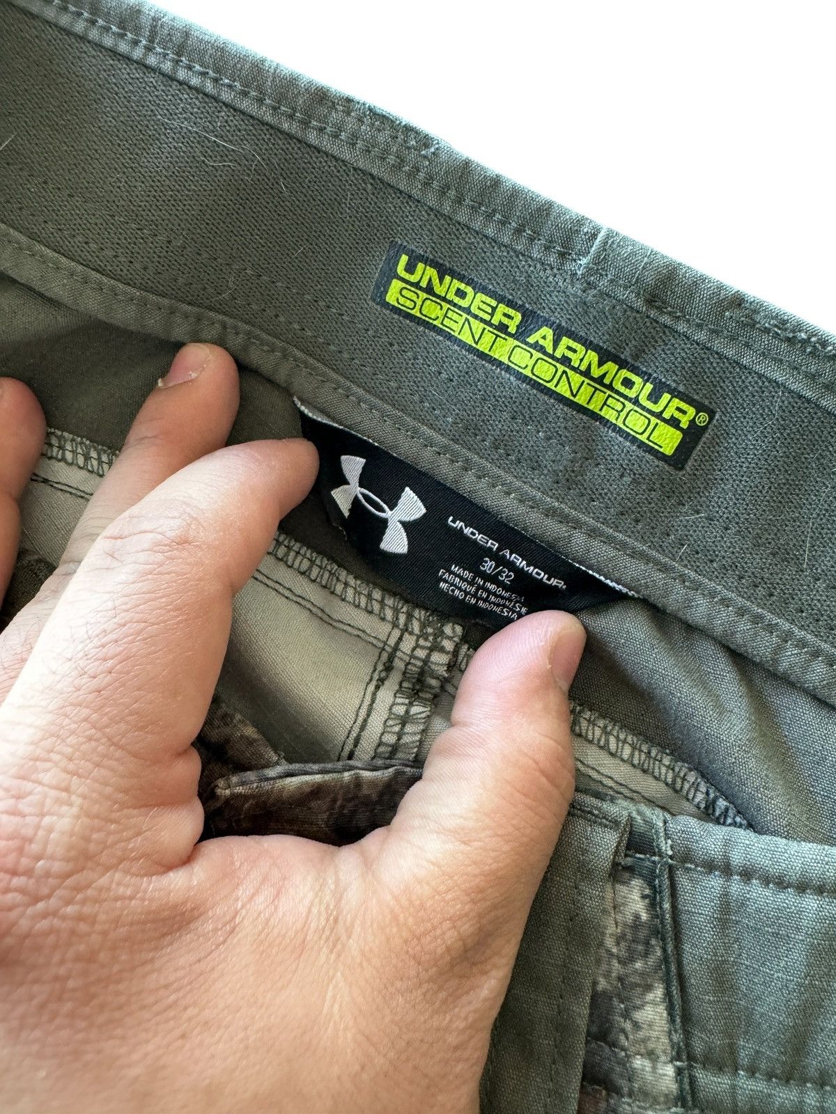 Under Armour Under Armour x Mossy Oak Collab Scent Control Camo Pants Size 30" / US 8 / IT 44 - 4 Thumbnail