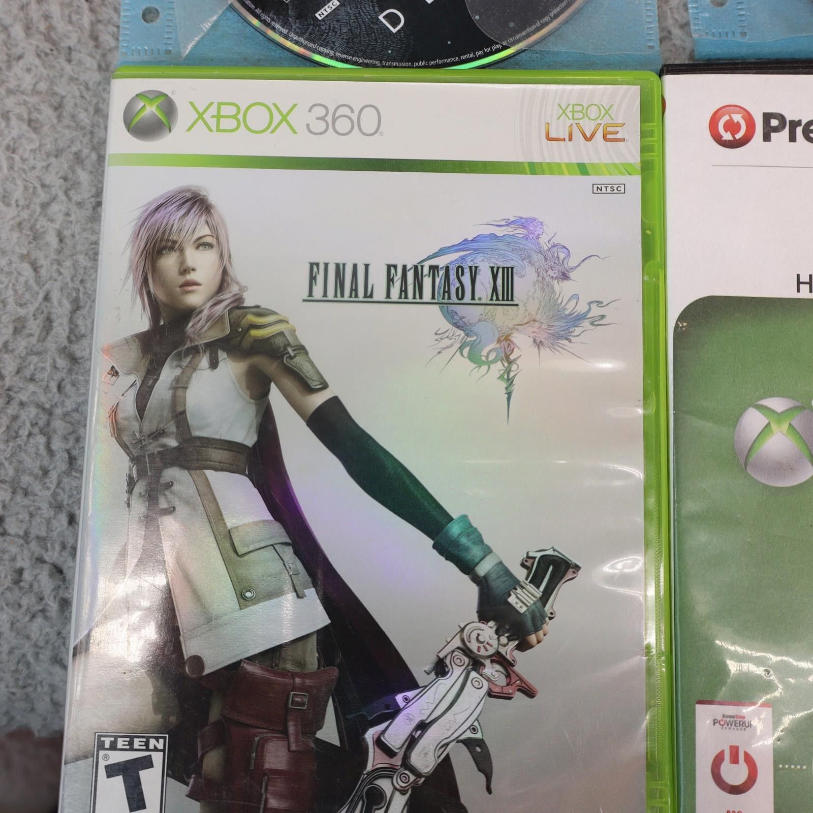 Other Microsoft Xbox 360 Bundle games, FF13 Halo 4, Halo 3, NFS + Size ONE SIZE - 2 Thumbnail