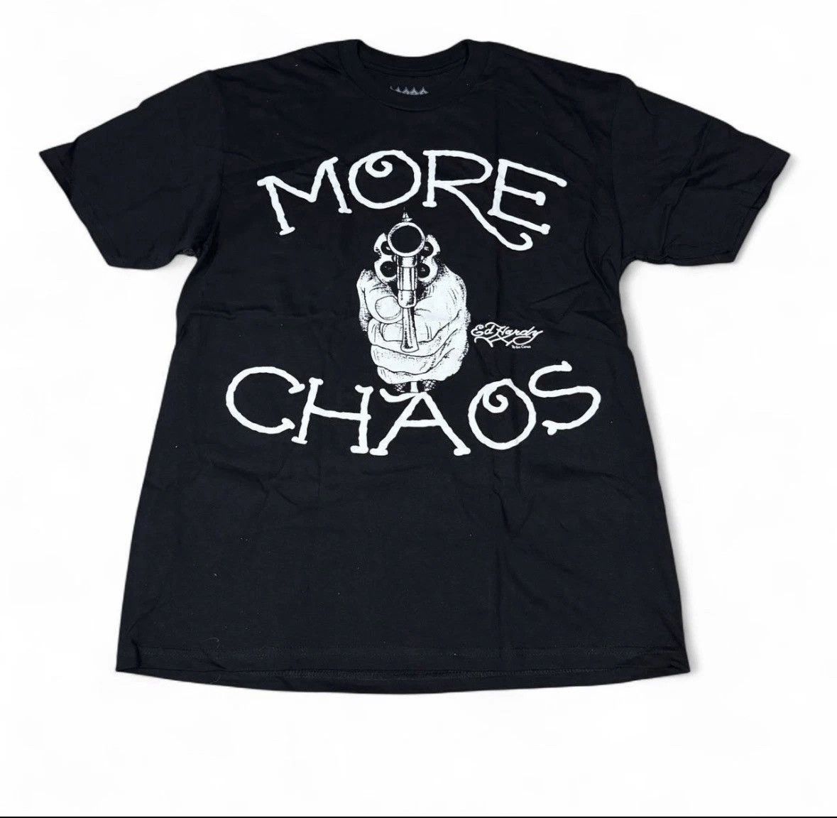 Ed Hardy × Ken Carson Ed Hardy x Ken Carson More Chaos .38 Barrel T-shirt XL Size US XL / EU 56 / 4 - 1 Thumbnail