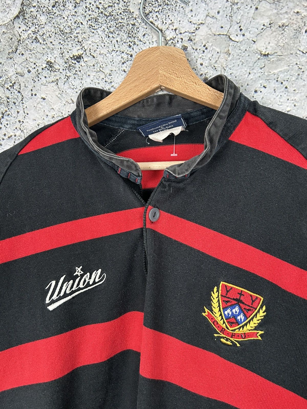 Vintage Vintage CRFU Rugby Jersey 90s Archival Rare New Zealand Size US L / EU 52-54 / 3 - 3 Thumbnail