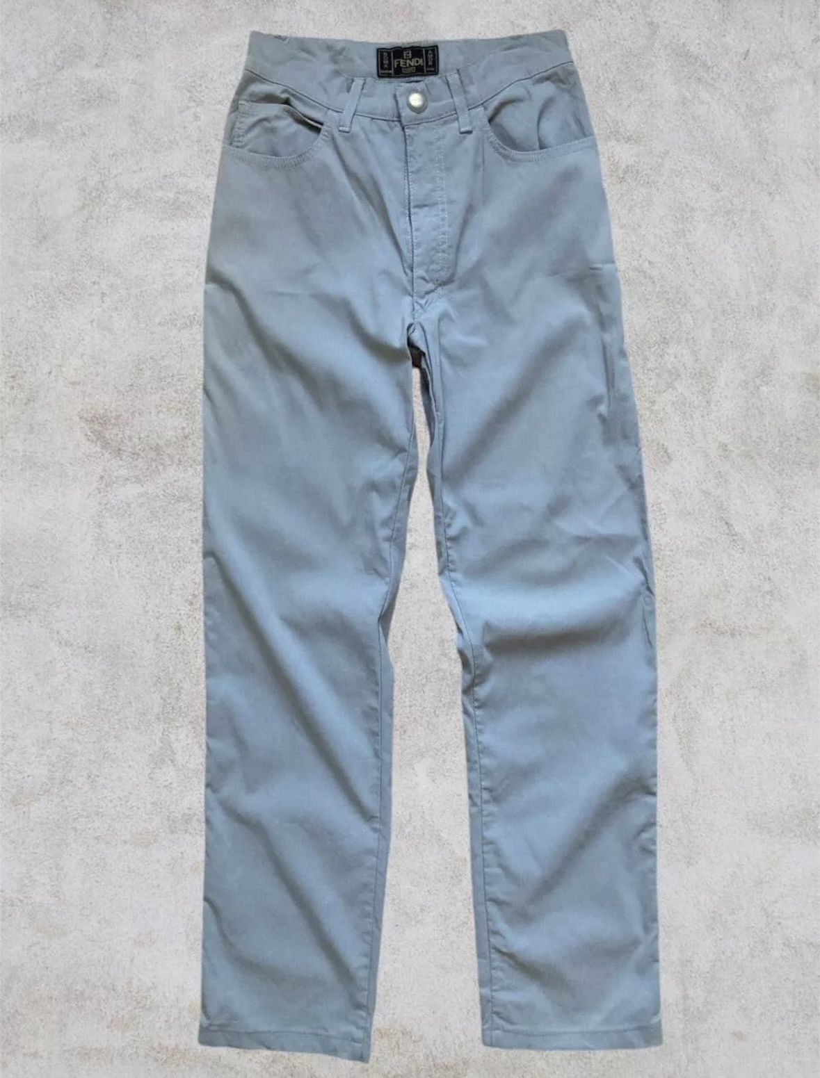 Vintage Fendi pants jeans women size M 34 Size 24" / US 00 / IT 34 - 1 Thumbnail
