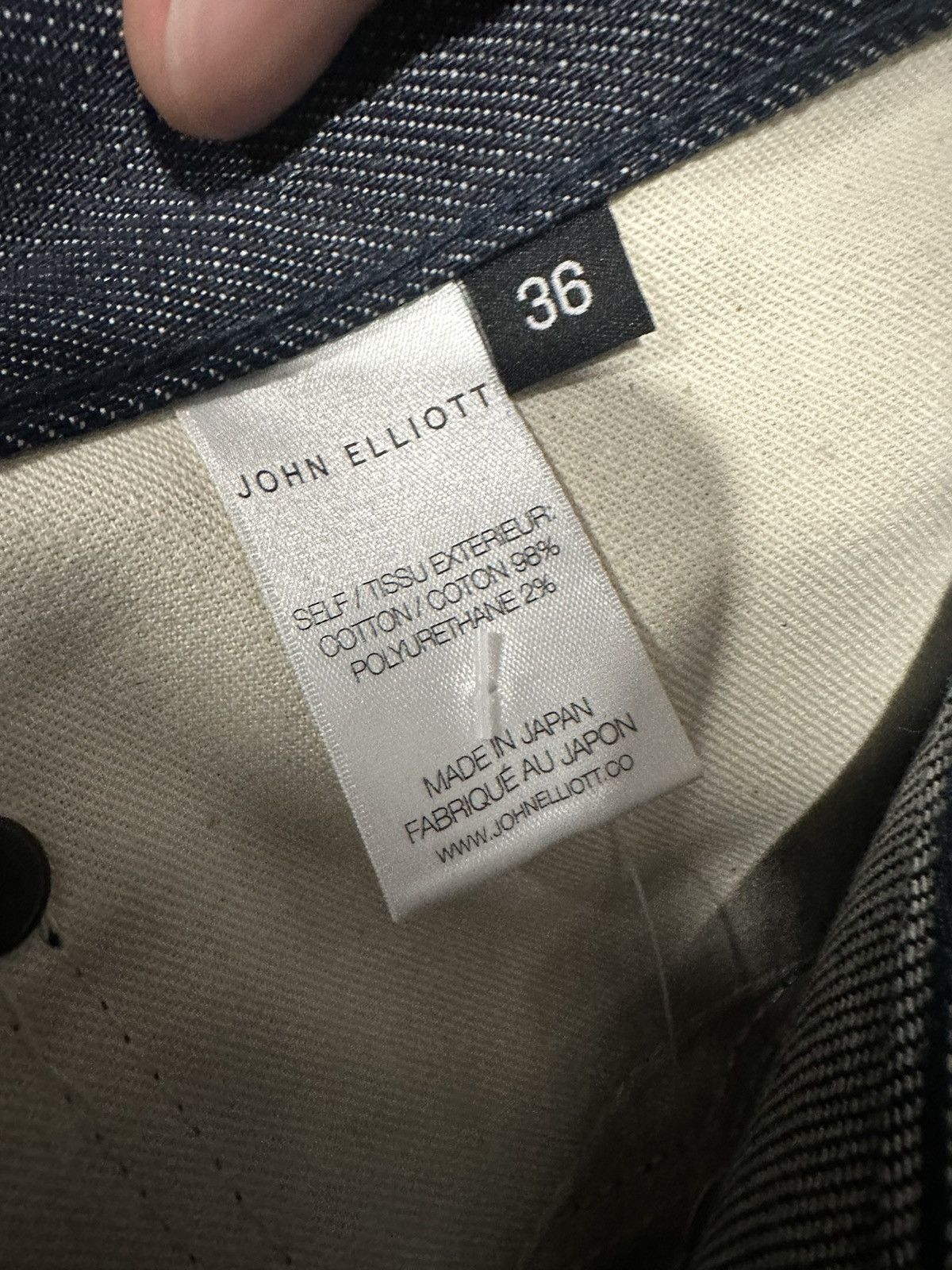 John Elliott JOHN ELLIOTT THE CAST 2 NIMBUS NAVY Size US 36 / EU 52 - 3 Thumbnail
