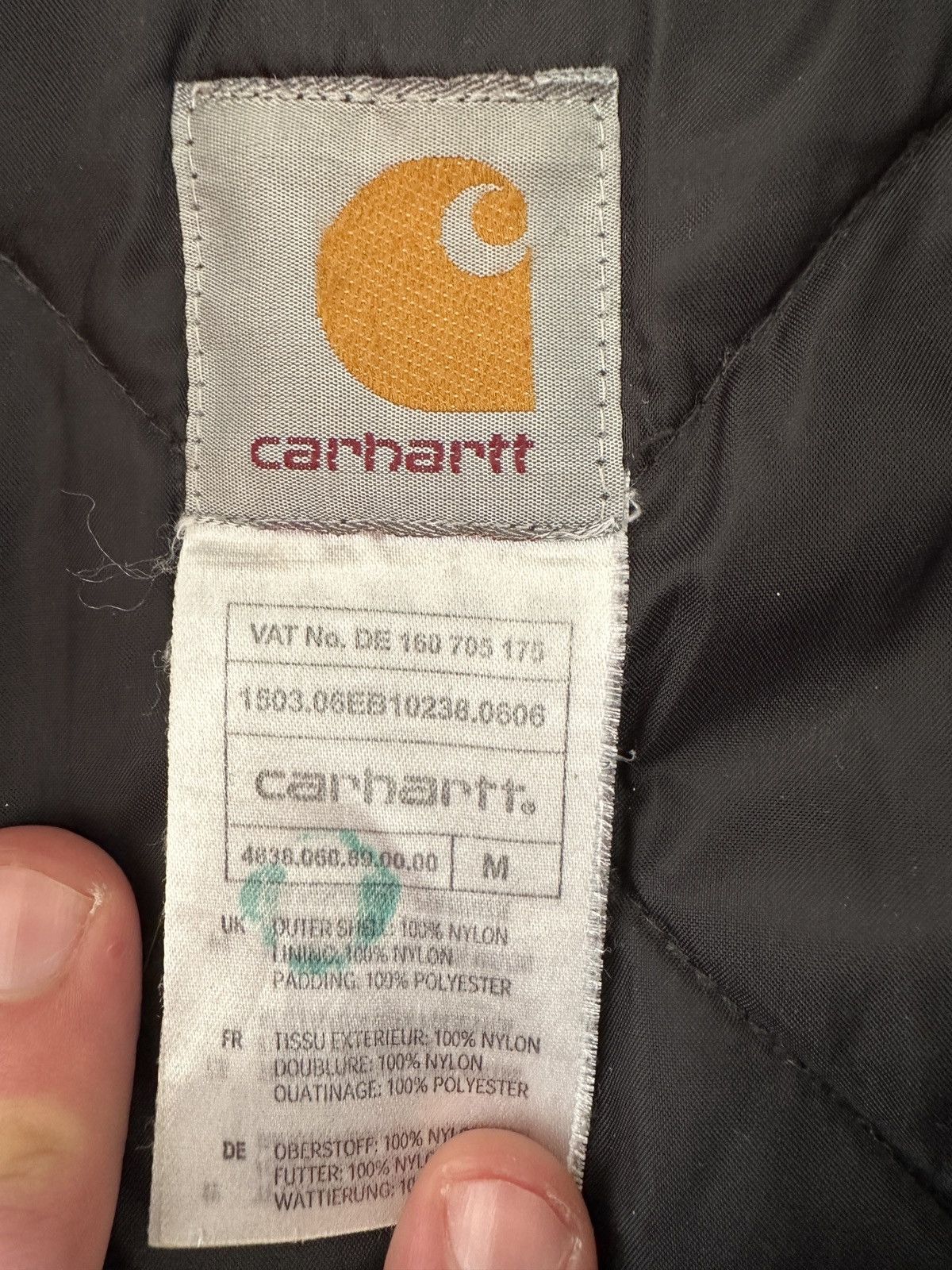Carhartt Carhartt Ranger Black Cordura Jacket Size M Size US M / EU 48-50 / 2 - 5 Thumbnail
