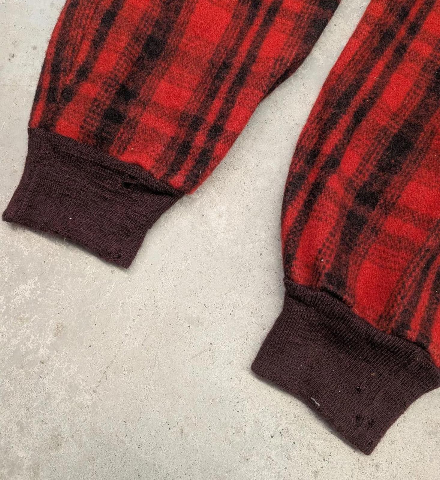 Vintage Vintage 70s Buffalo Plaid Made in Canada Wool Clix Pants Size 38R - 7 Thumbnail