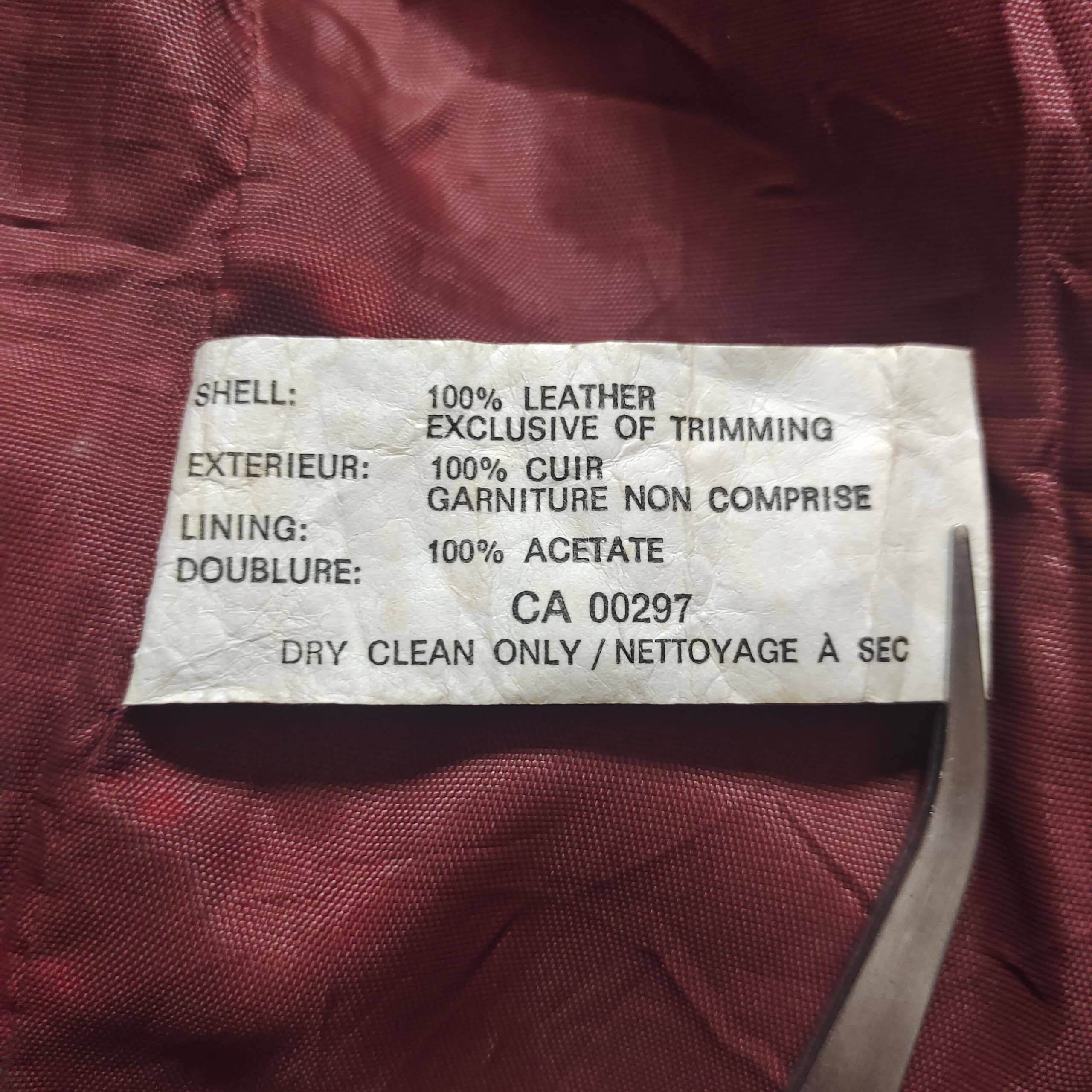 Genuine Leather VINTAGE 70'S MARK IV LINED LEATHER JACKET SIZE 36 Size US XXS / EU 40 - 13 Thumbnail