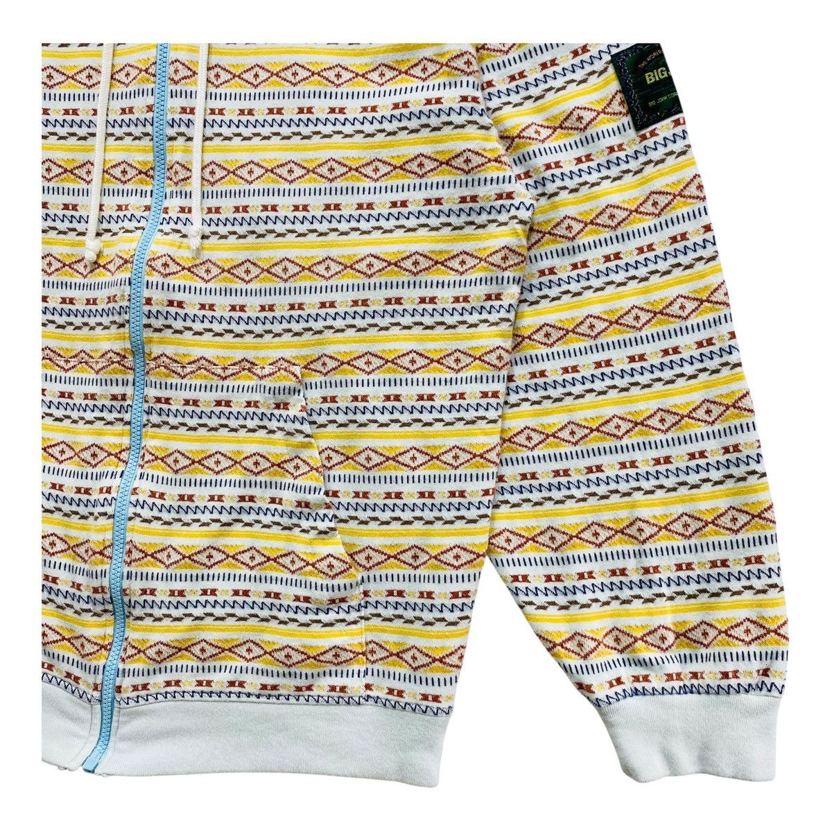 Big John Vintage Big John Tribal Pattern Hoodie Light Cotton Size 160 Size US S / EU 44-46 / 1 - 4 Thumbnail