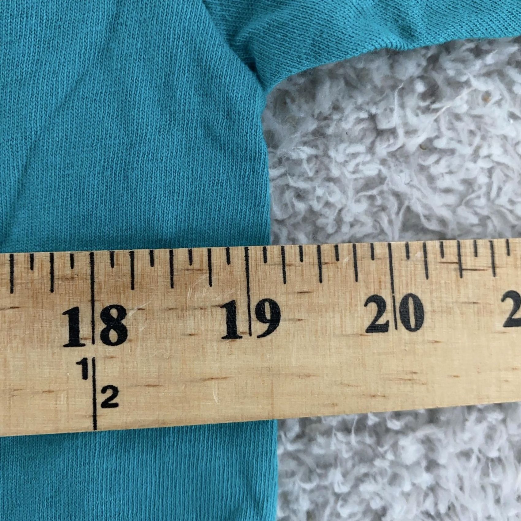 Hanes Hanes Tee Shirt Blue Pocket Crew Neck Short Sleeve Mens M Vintage 90s Style Shirt USA Teal Blue Pocket Tee Hanes Mens Medium Blue Shirt Size US M / EU 48-50 / 2 - 5 Thumbnail