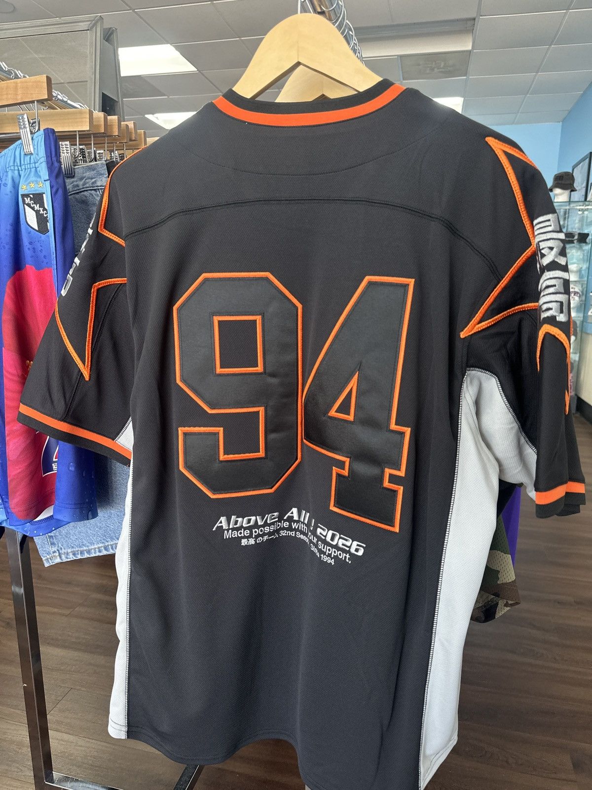 Supreme Supreme Stars Baseball Jersey Black Size US L / EU 52-54 / 3 - 2 Thumbnail